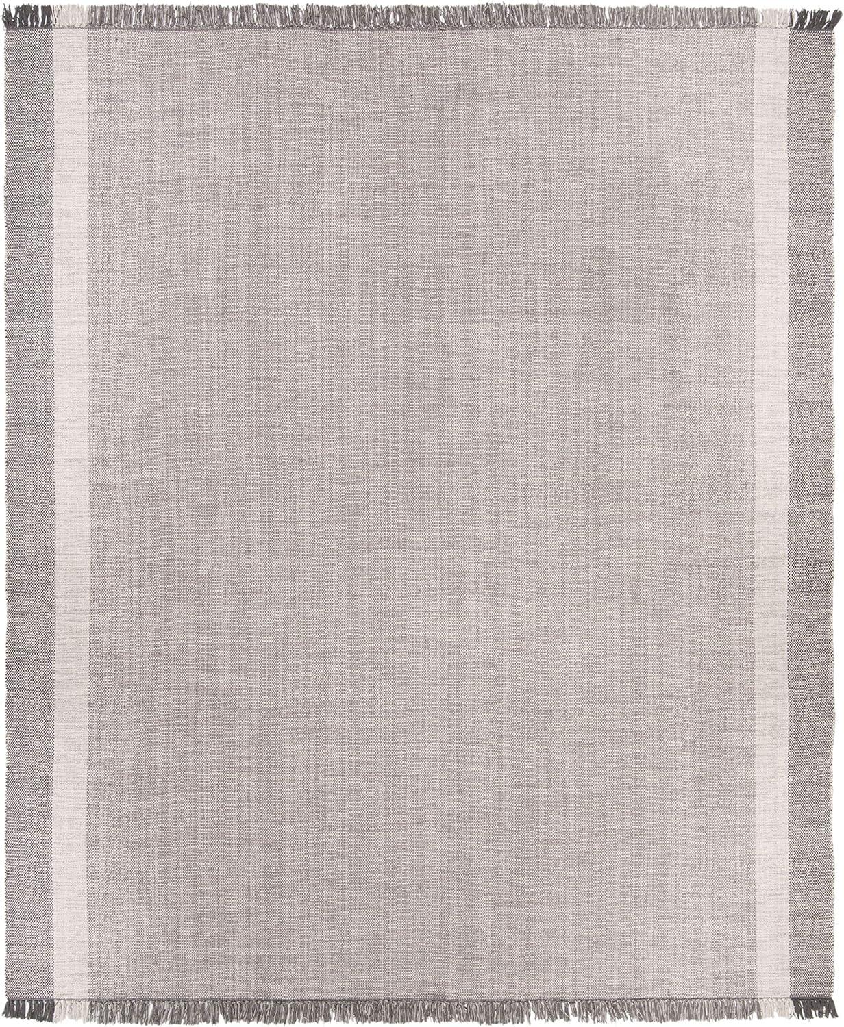 Safavieh Montauk Burleigh 9 x 12 (ft) Cotton Ivory/Beige Rectangular Indoor Abstract Coastal Area rug