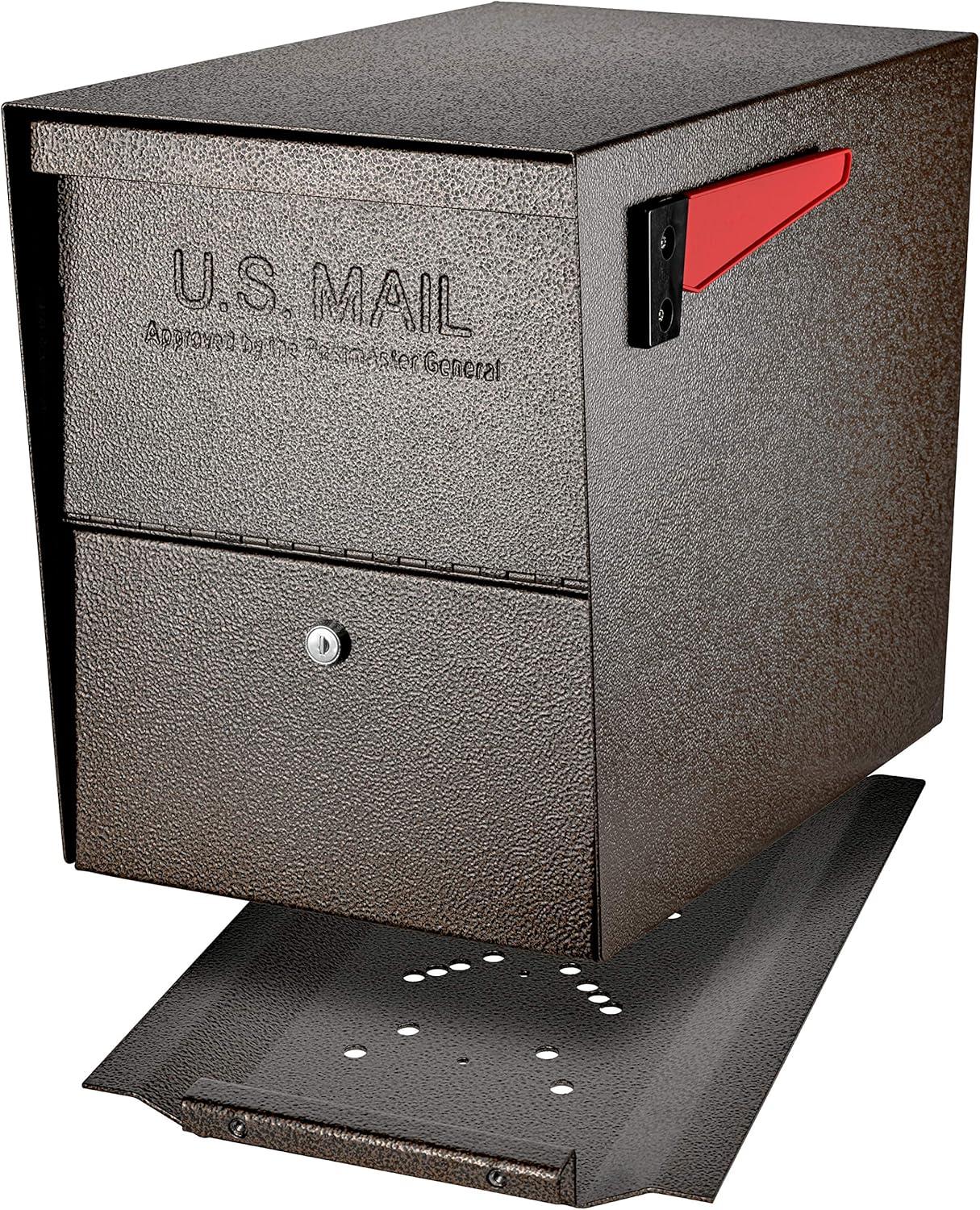 Package Master Locking Post Mounted Mailbox