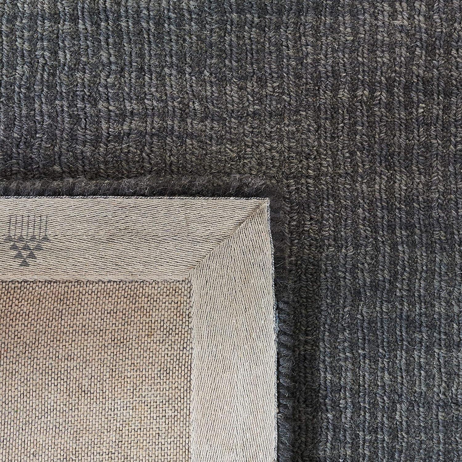 Impressions IM821 Hand Loomed Area Rug - Charcoal/Blue - 7'6"x9'6" - Safavieh