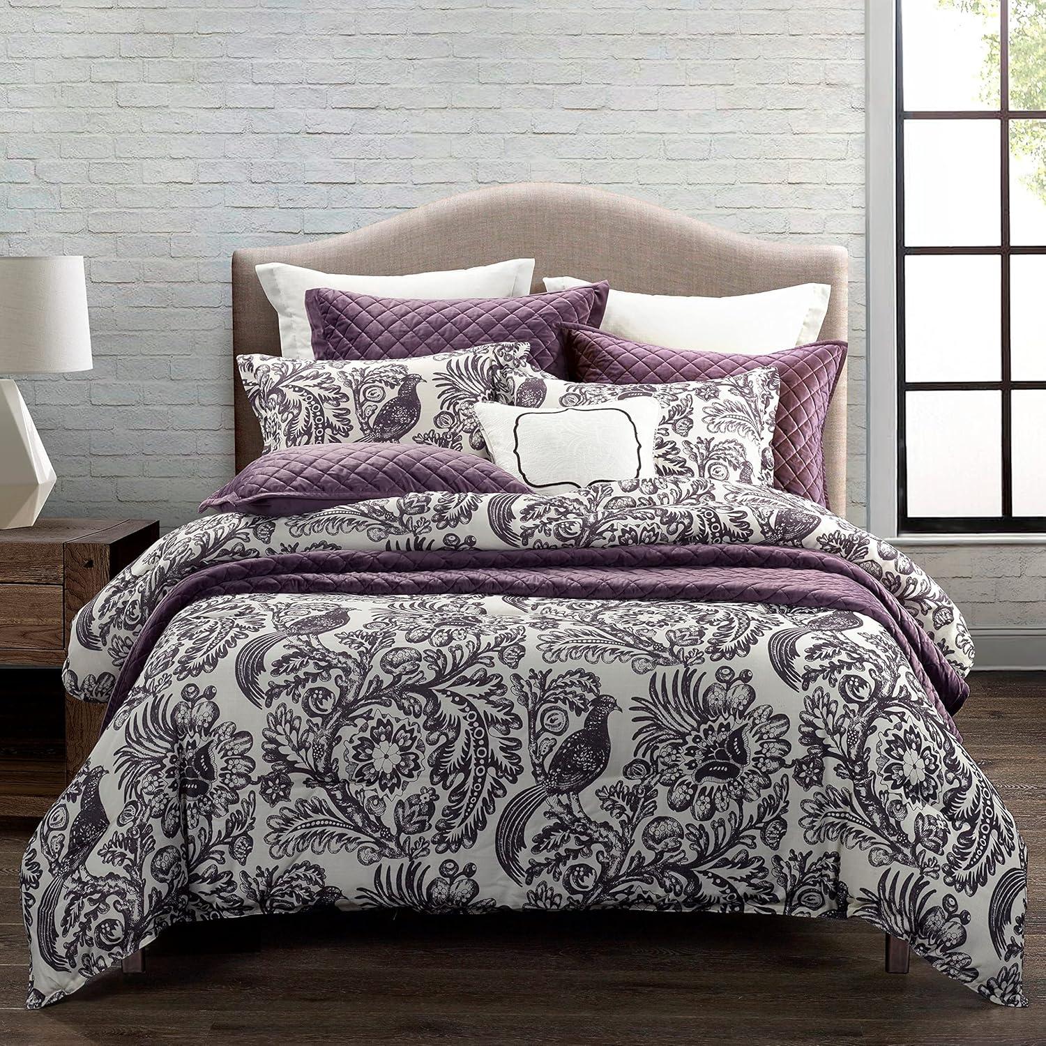 Super King Black and White Cotton Comforter Set