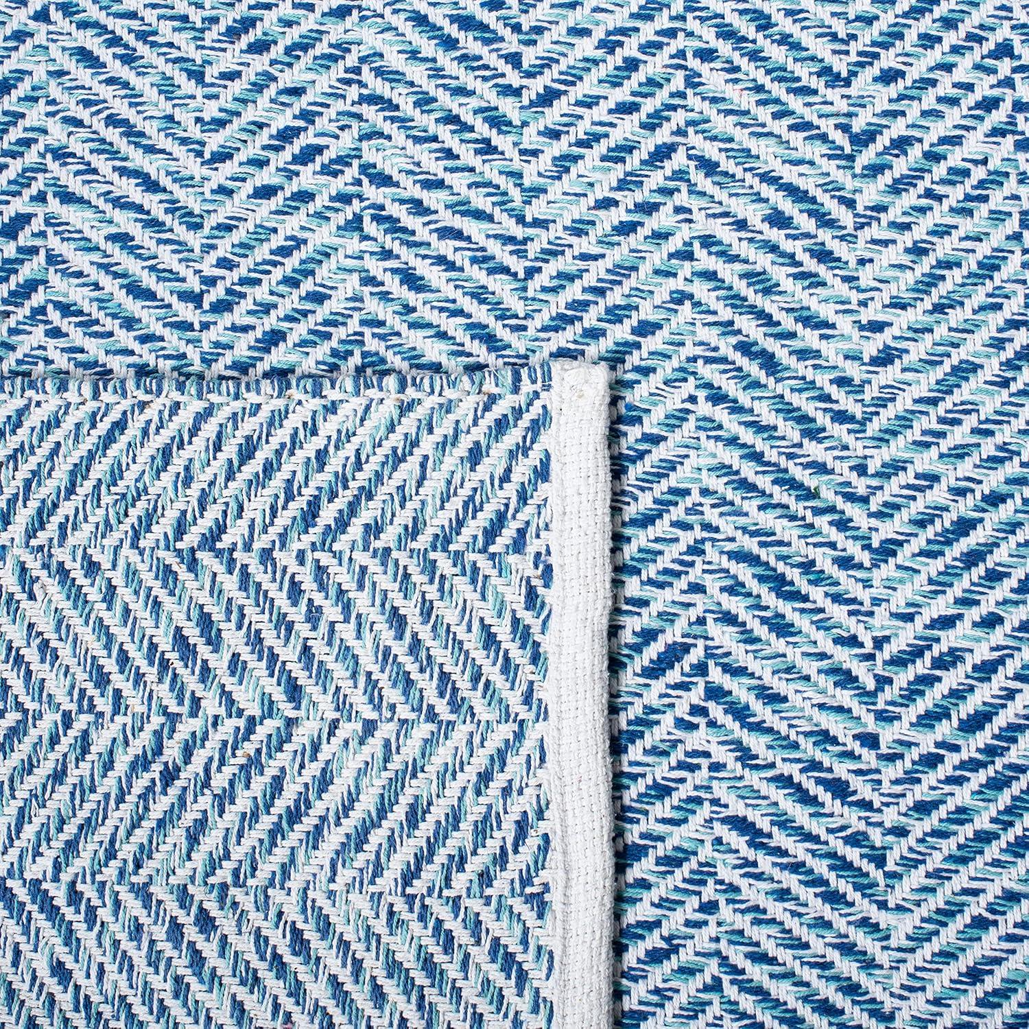 Nantucket NAN144 Hand Loomed Area Rug - Blue - 8'9"x11'9" - Safavieh.
