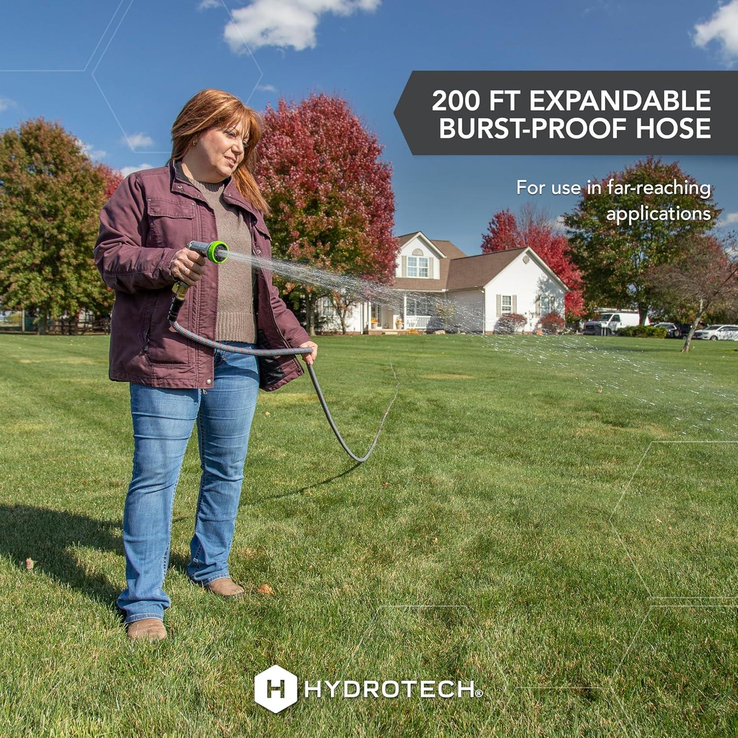 HydroTech 5/8" x 200 ft Expandable Garden Hose