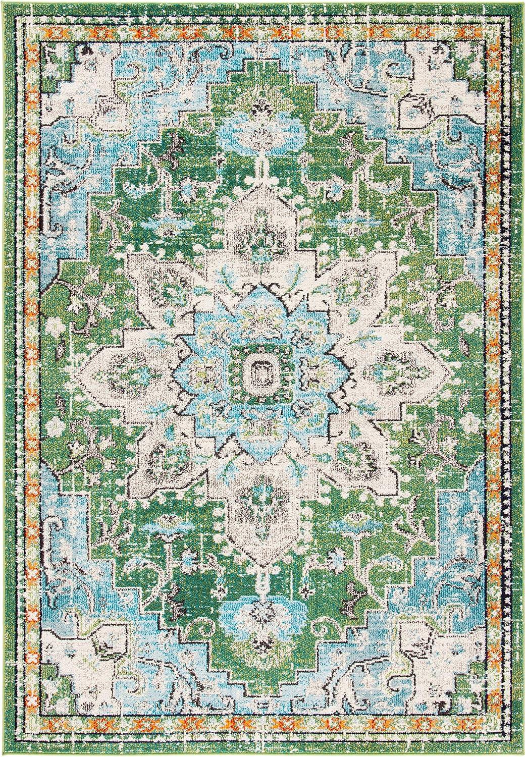 Madison 473 Area Rug In Green / Turquoise