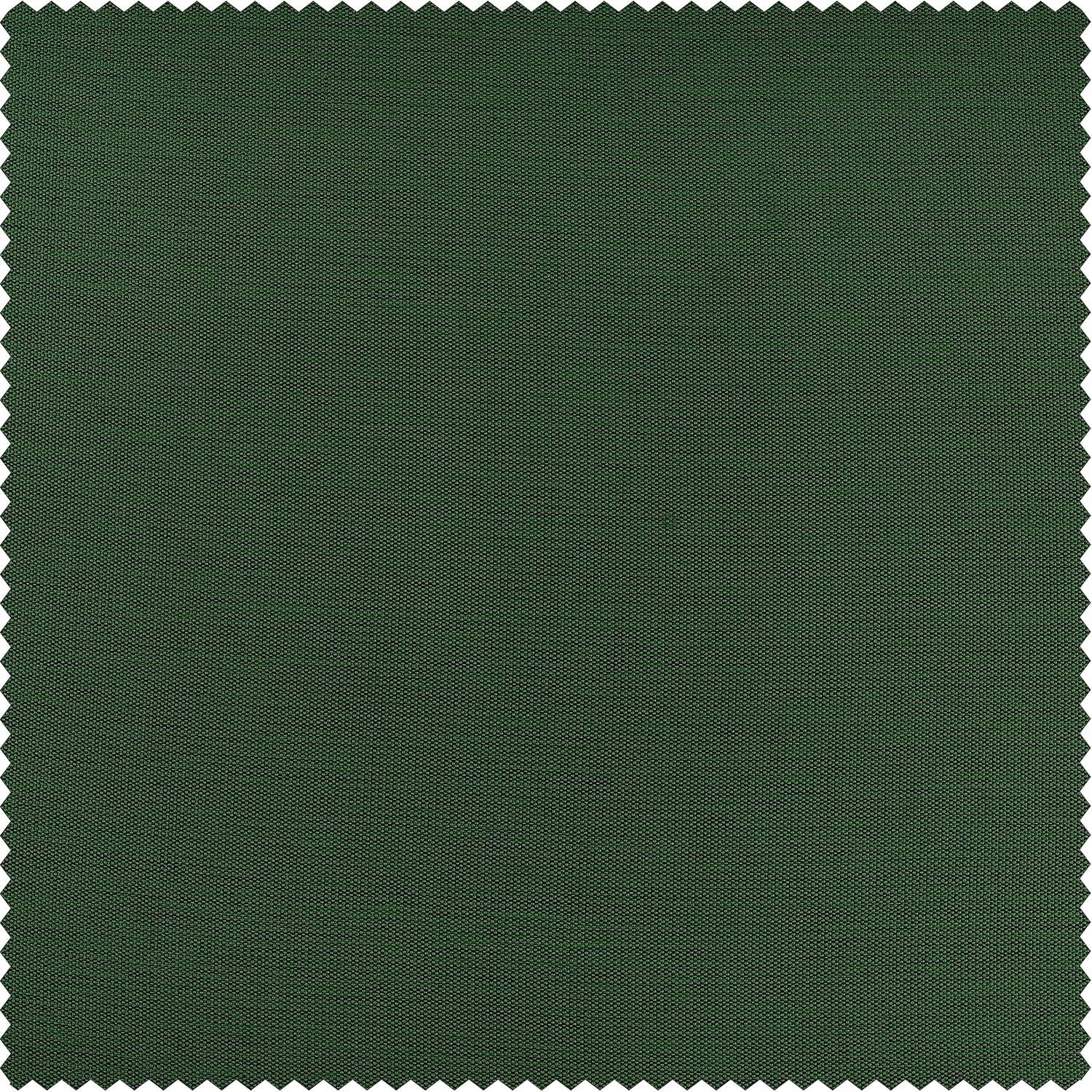 Pine Forest Green Blackout Polyester Drape Panel Curtains