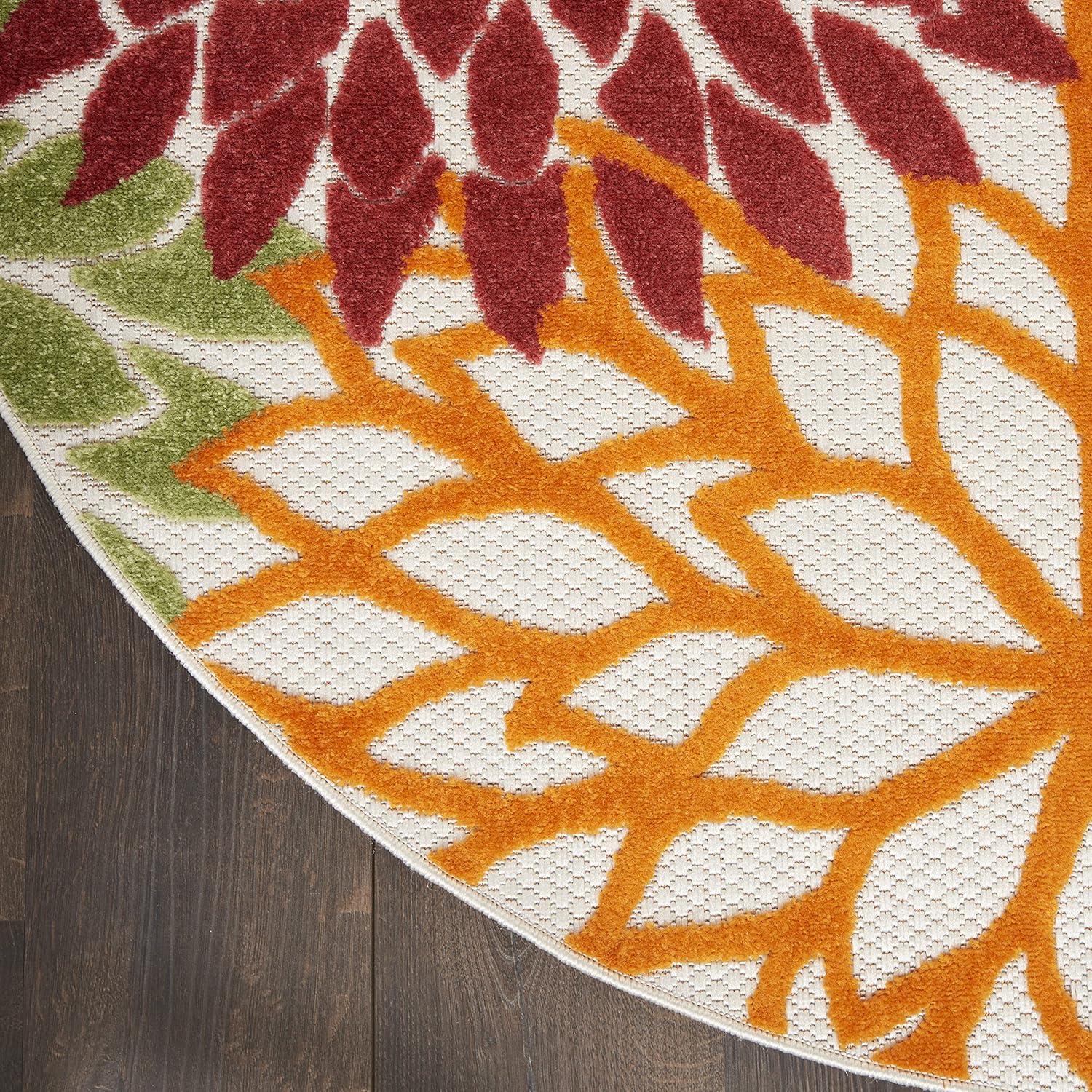 Nourison Aloha Floral Bloom Indoor Outdoor Rug