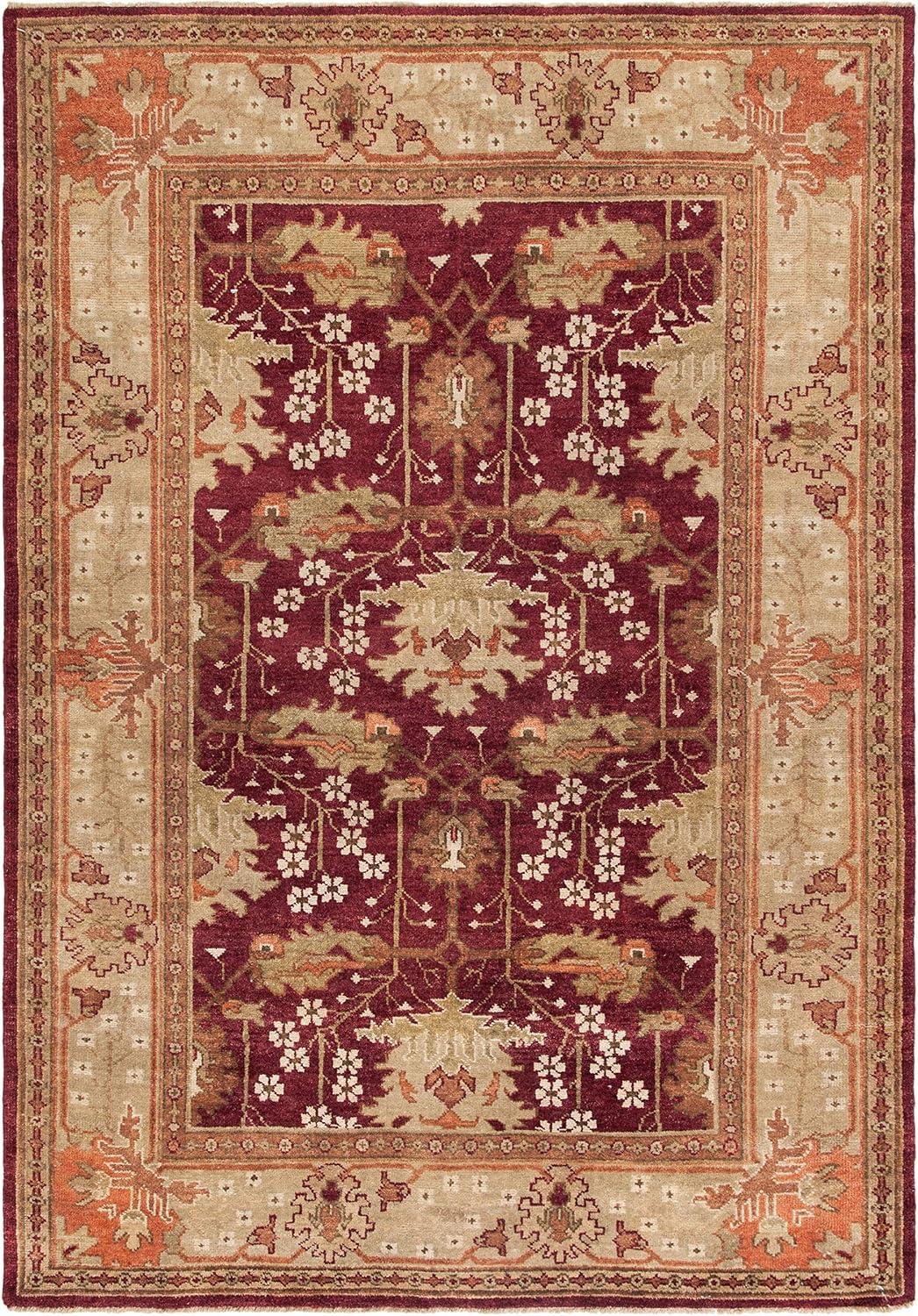 Safavieh Oushak Hand Knotted Wool Oriental Rug