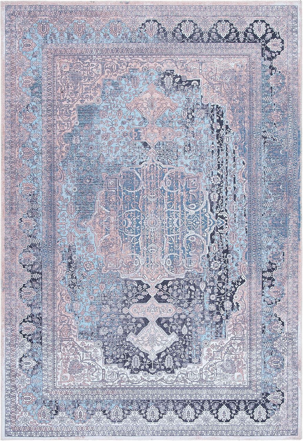 Serapi SEP532 Power Loomed Machine Washable Area Rug  - Safavieh