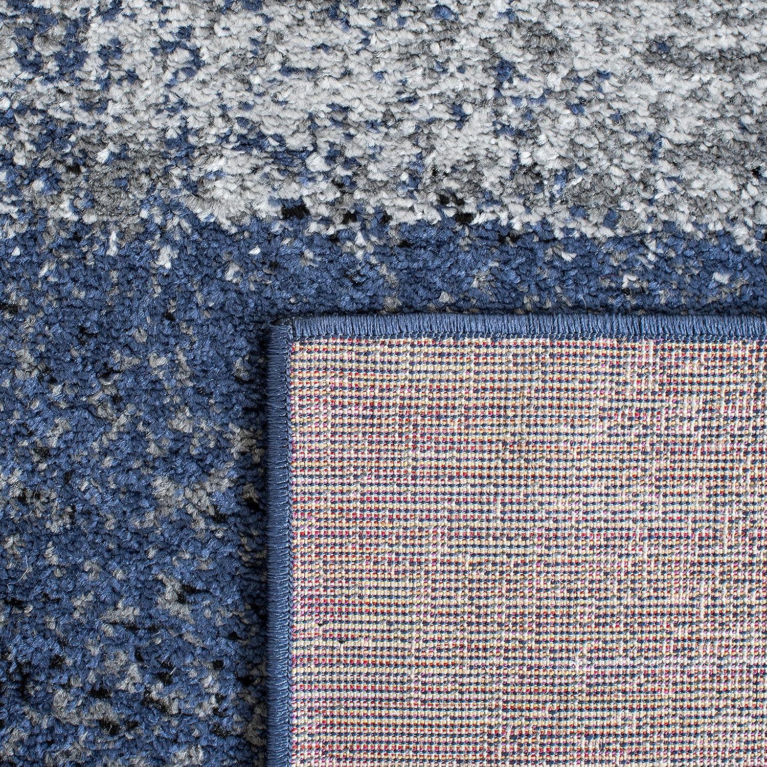 Adirondack ADR112 Machine Made Indoor Area Rug - Grey/Blue - 8'x10' - Safavieh