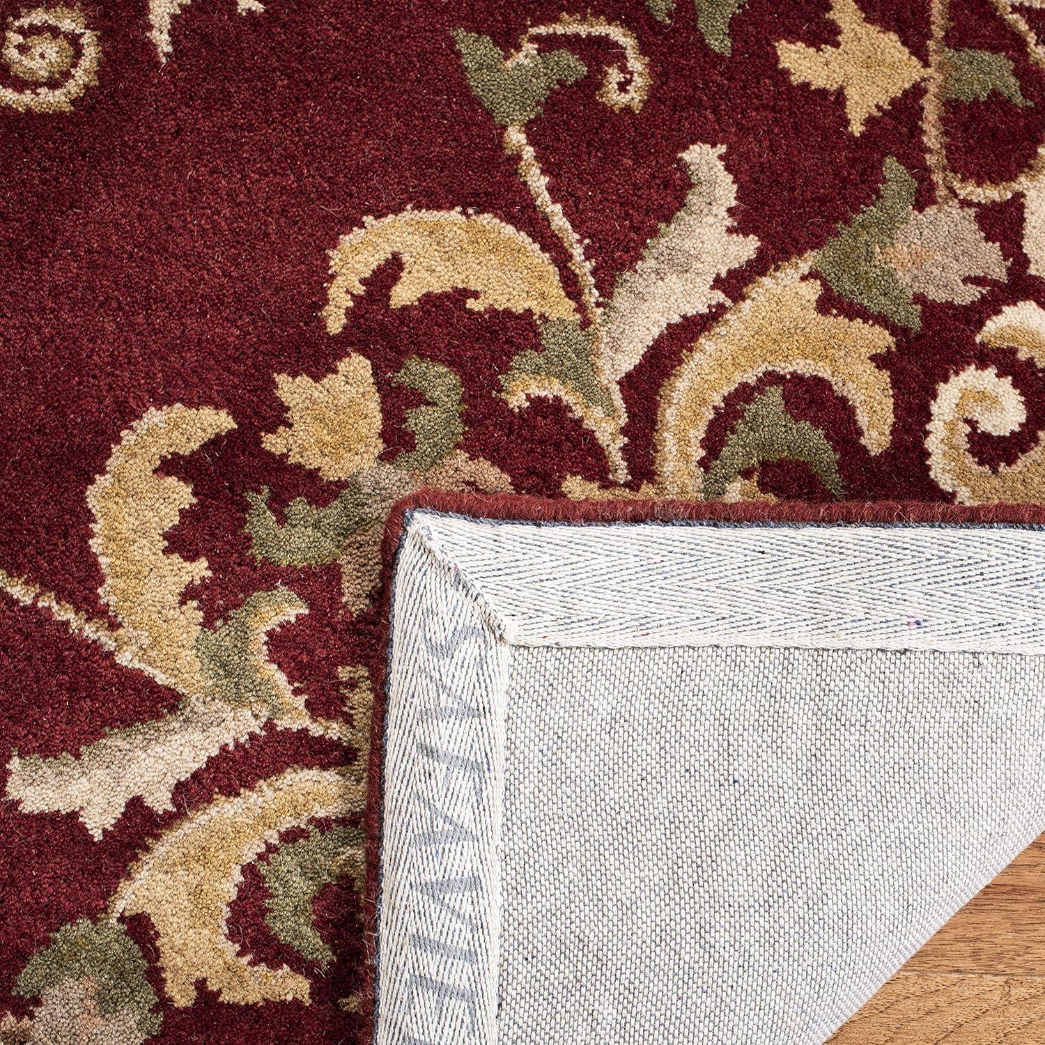 Heritage HG640 Handmade Area Rug - 5'x8' - Red - Safavieh