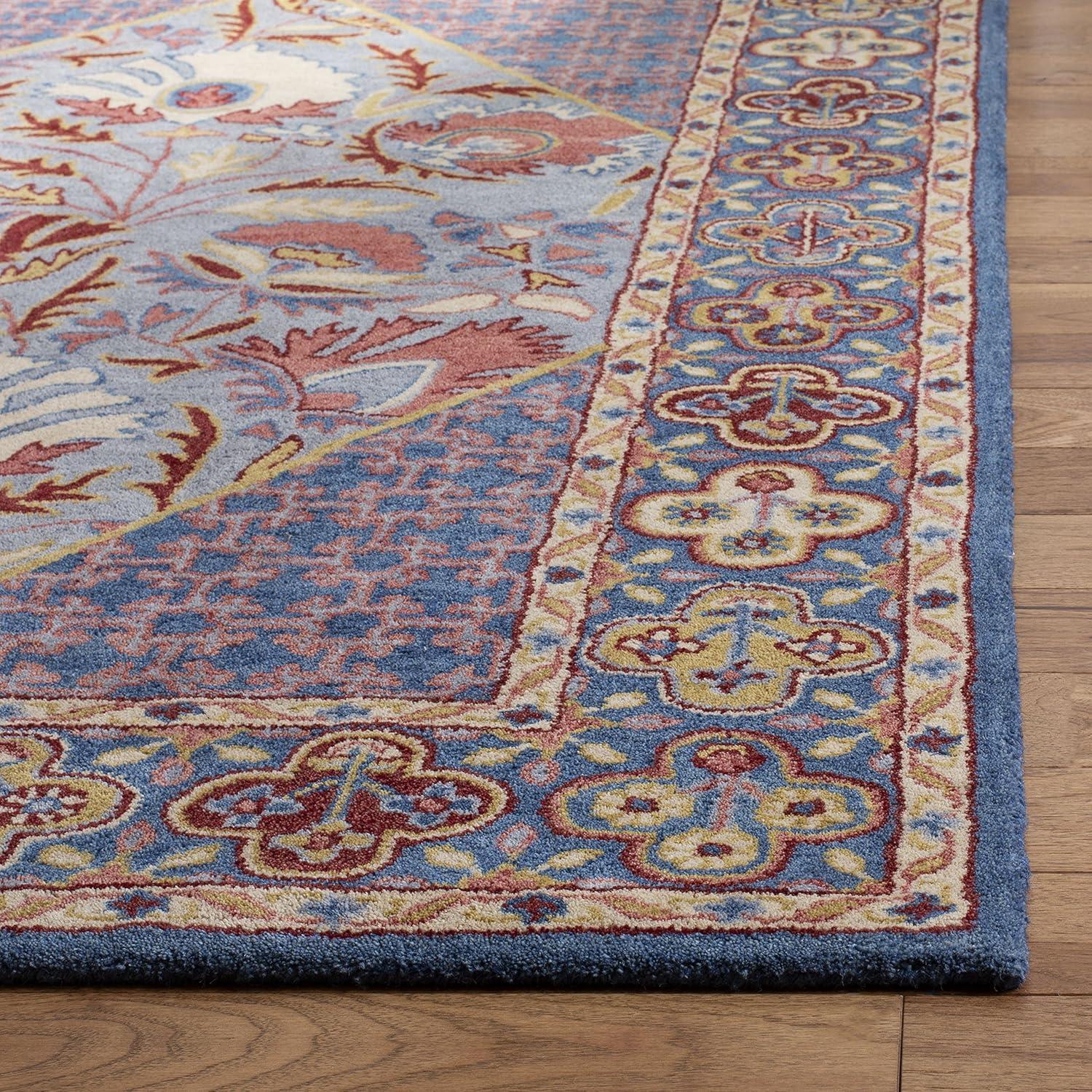 Safavieh  Handmade Antiquity Lugenia Traditional Oriental Wool Rug 4' x 6' 4' x 6' Indoor, Handmade