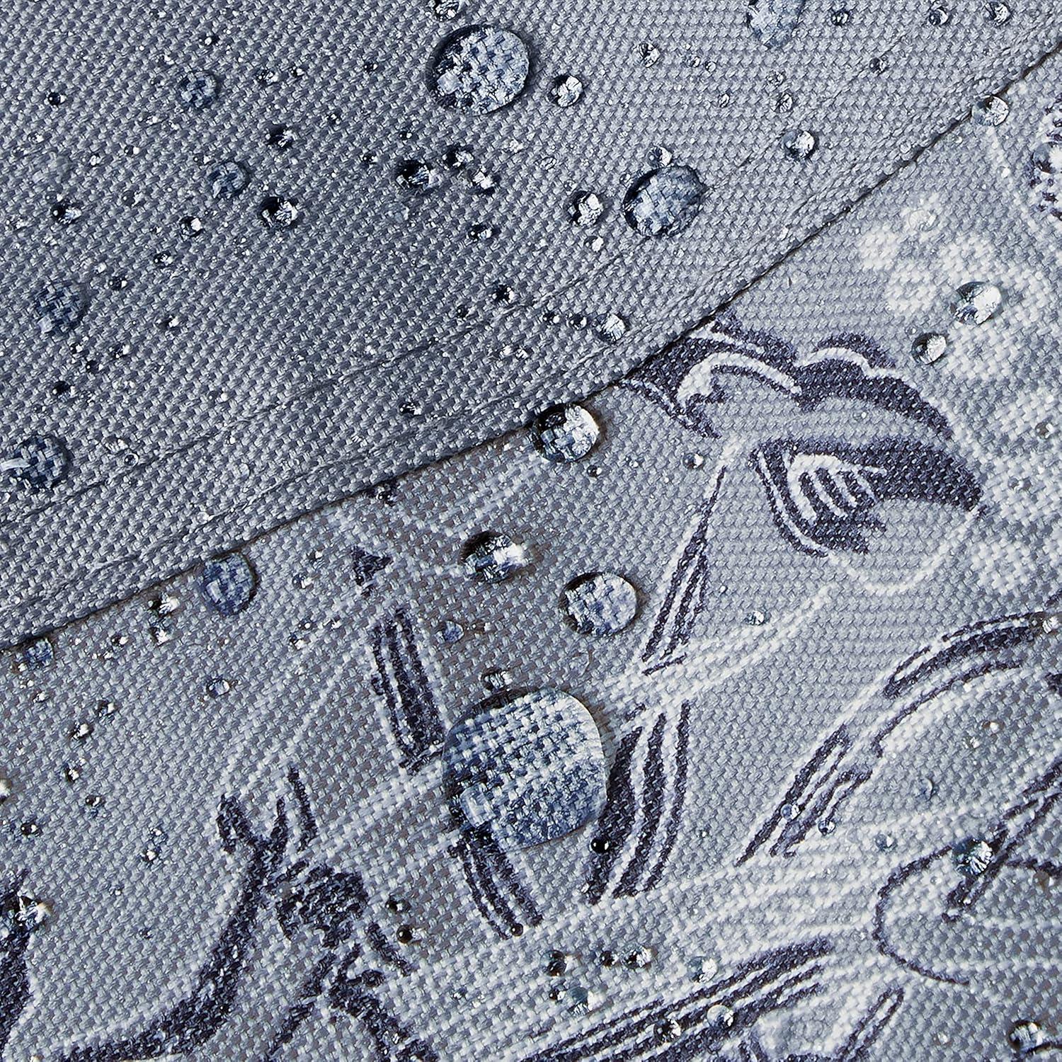 Classic Accessories for Vera Bradley Water-Resistant Adirondack Patio Chair Cover, 32 x 34 x 32 Inch, Rain Forest Toile Gray KEF16
