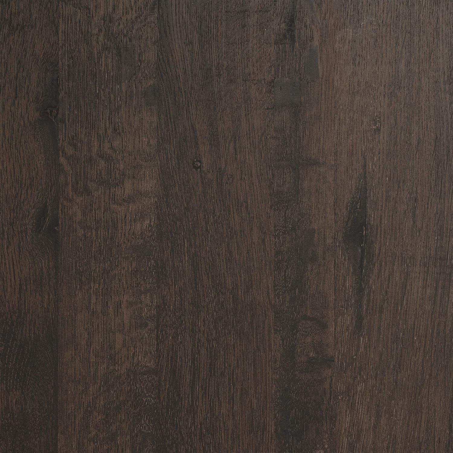 Sauder Carson Forge 4-Drawer Dresser, Coffee Oak Finish