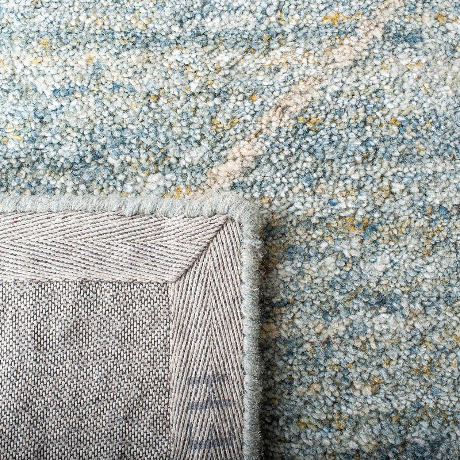 Himalaya HIM423 Handmade Area Rug - 5'x8' - Blue - Safavieh
