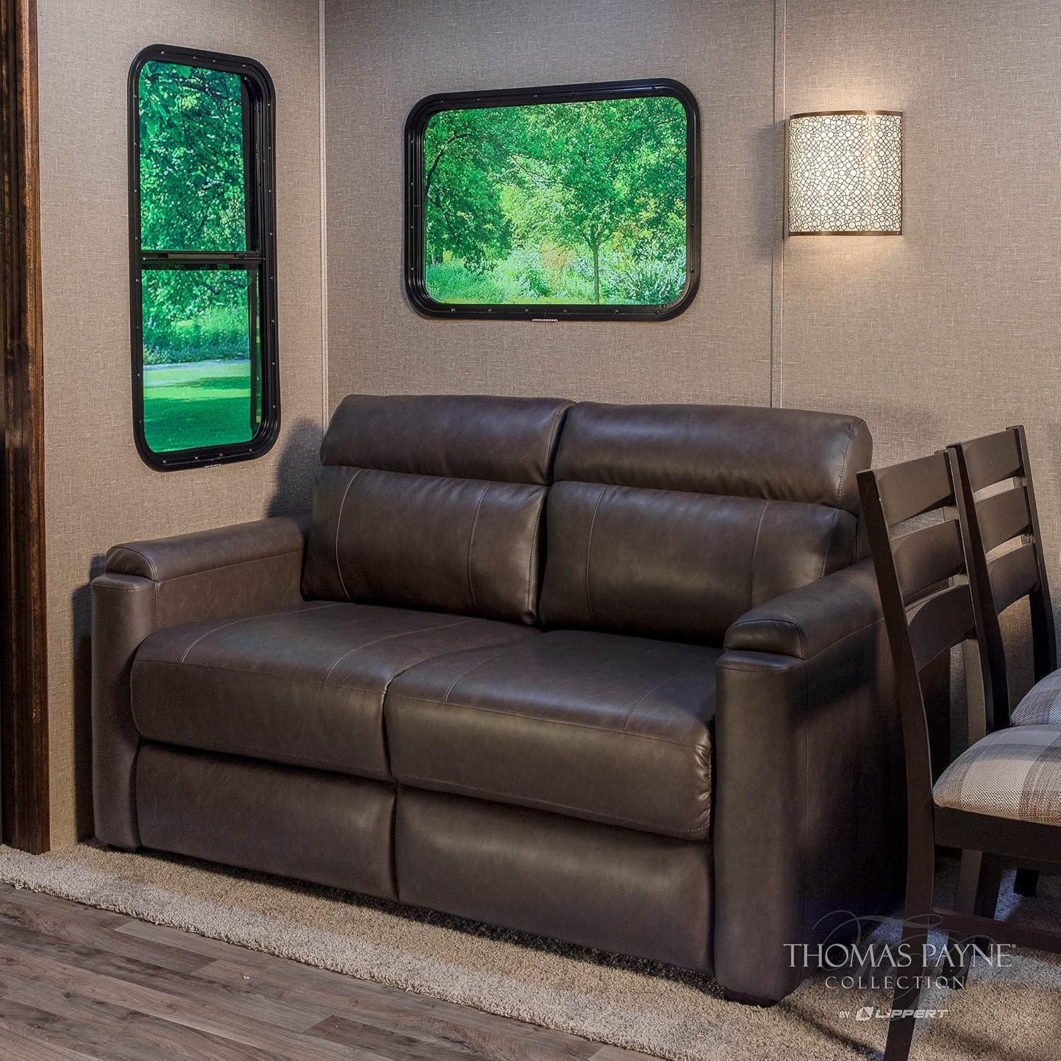 Thomas Payne 62" Tri-Fold Sofa for 5th Wheel RVs, Travel Trailers and Motorhomes