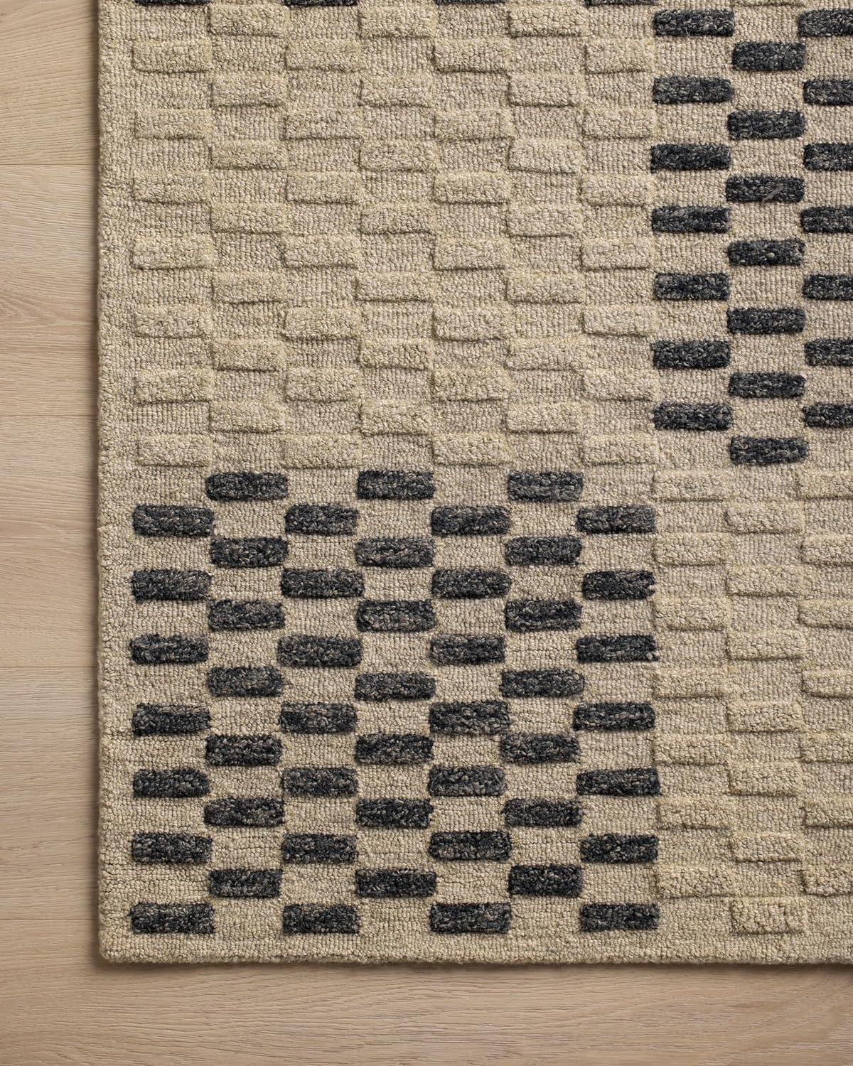 Bradley II Hand-Tufted Wool Rug by Chris Loves Julia x Loloi - Sage and Olive / 2'6" x 7'6" Runner