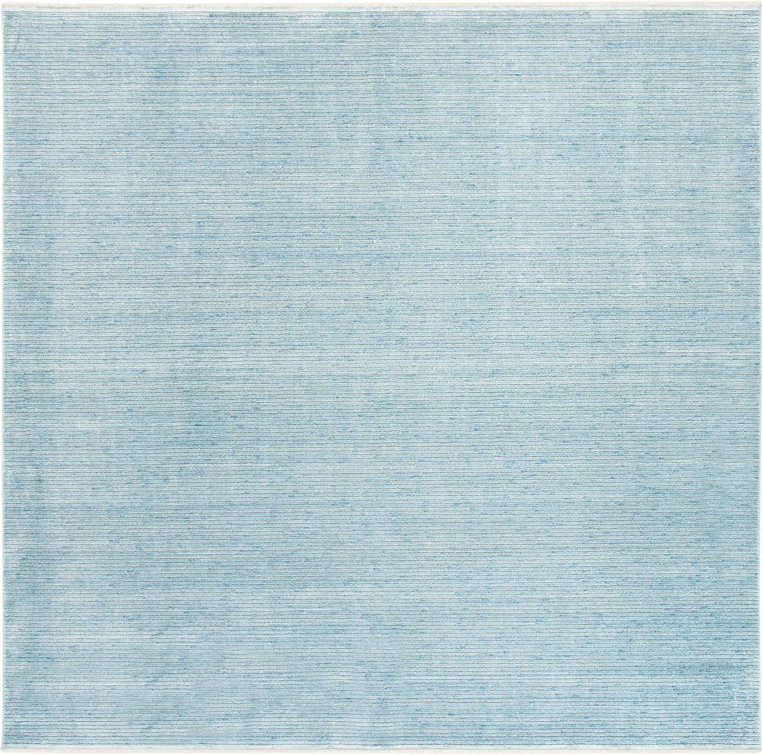 Dream 500 DRM500 Power Loomed Indoor Area Rug - Turquoise/Grey - 6'7"x6'7" - Safavieh