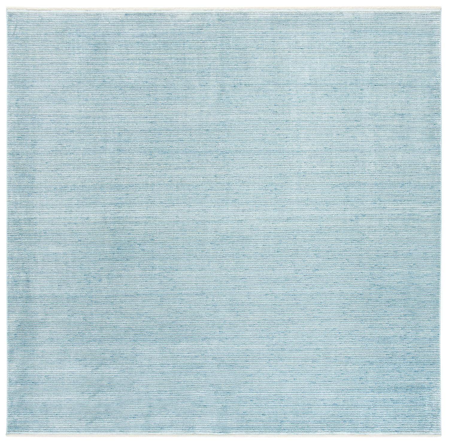 Dream 500 DRM500 Power Loomed Indoor Area Rug - Turquoise/Grey - 6'7"x6'7" - Safavieh