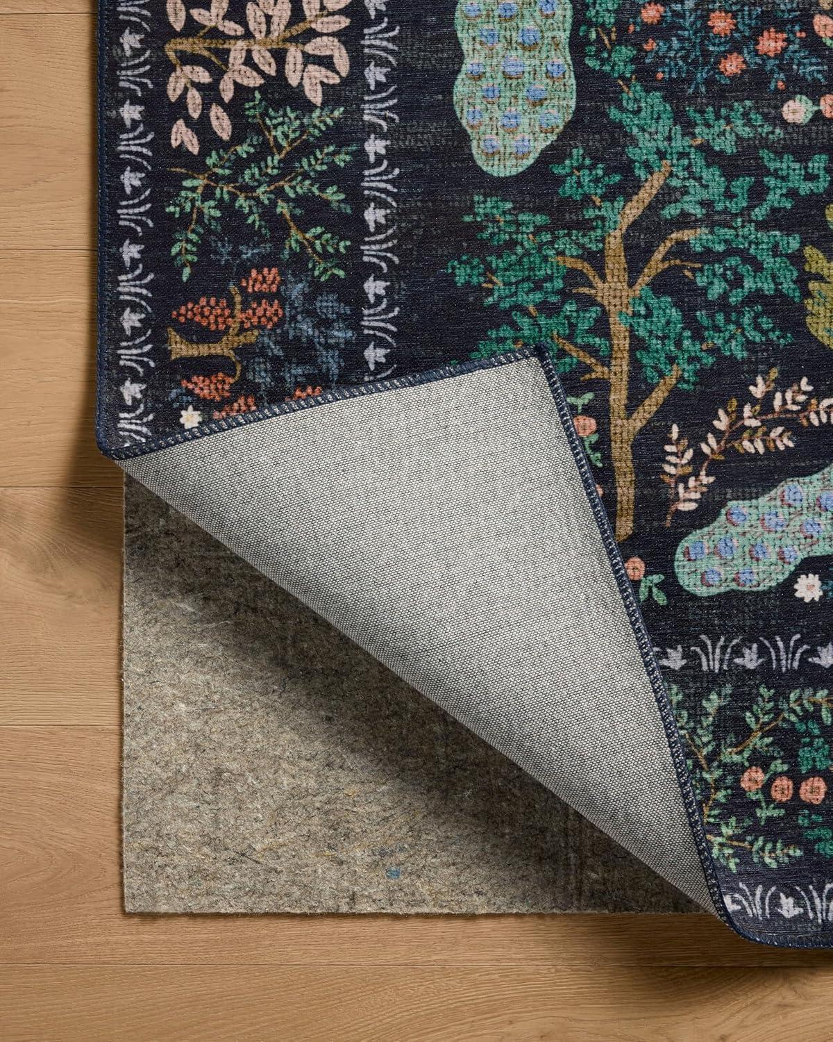 Rifle Paper Co. x Loloi Canopy Charcoal Area Rug
