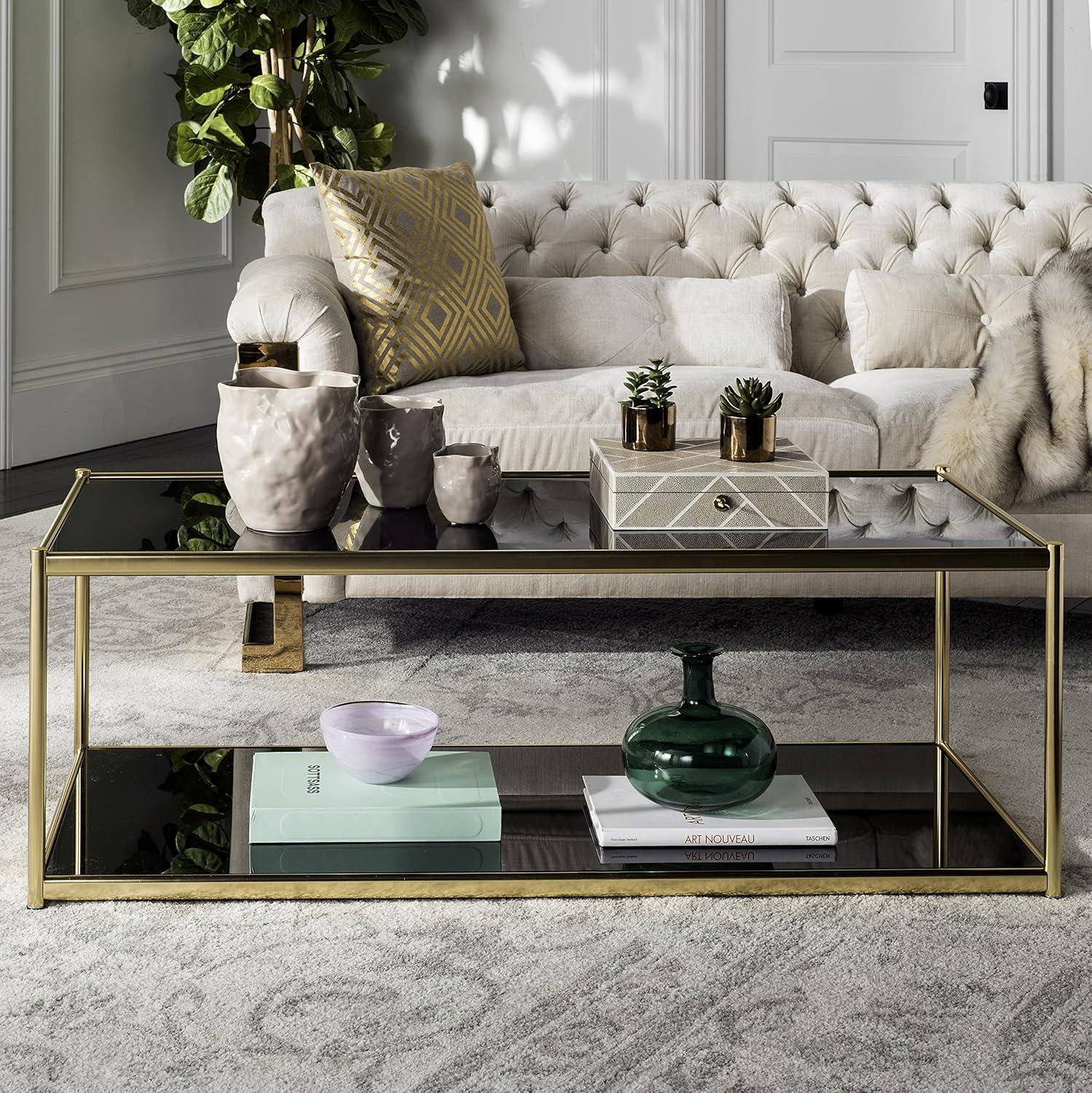 Zola Coffee Table - Gold - Safavieh