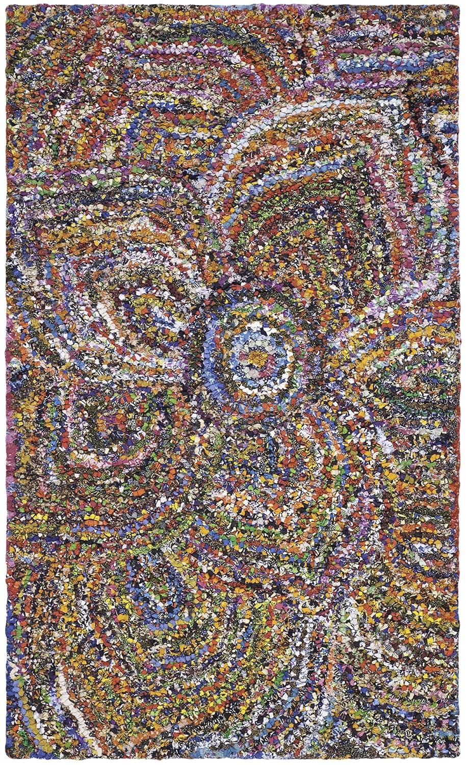 Nantucket NAN437 Hand Tufted Accent Rug - Multi - 2'3"x4' - Safavieh.
