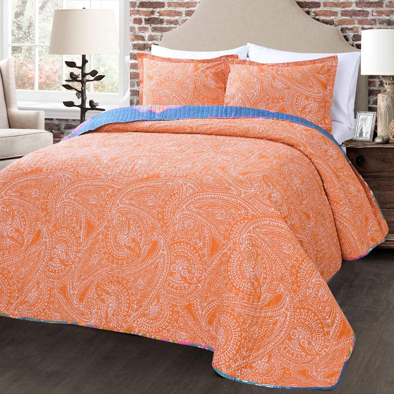 Galleria Cotton 320 TC Reversible Quilt Set