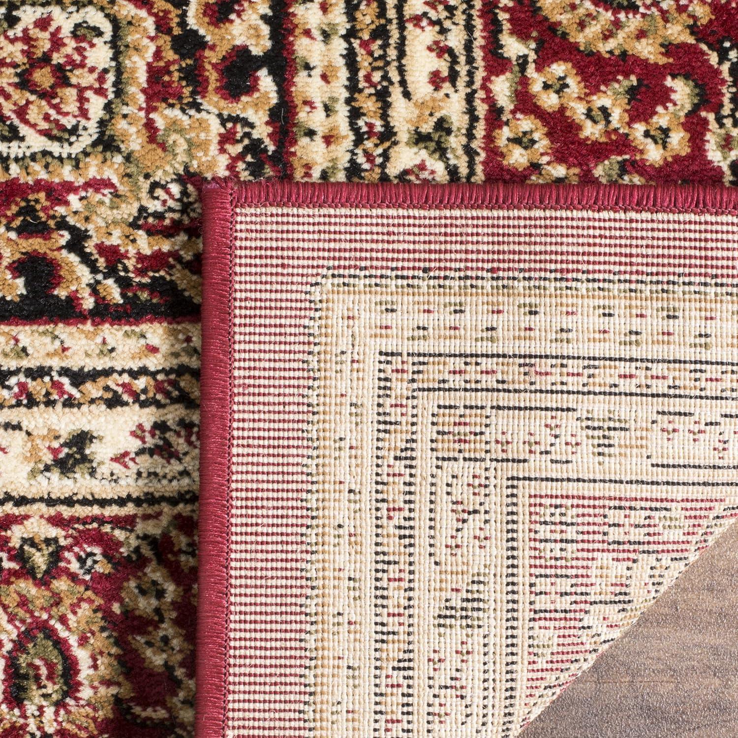 Lyndhurst LNH217 Power Loomed Area Rug - Multi/Red - 6'x9' - Safavieh.