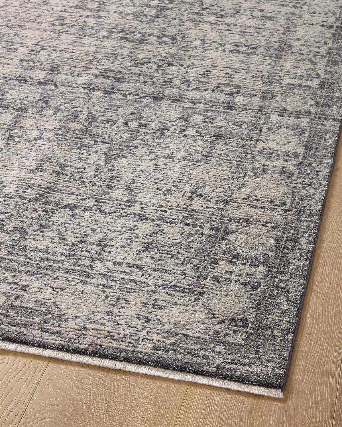 Amber Lewis x Loloi Alie Charcoal / Dove Area Rug