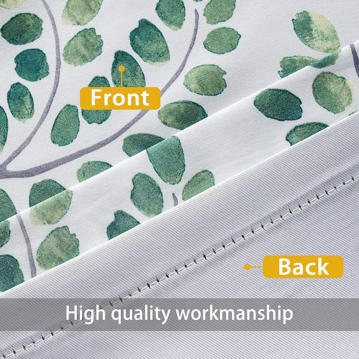 Helfer Floral Tailored 52'' W Window Valance in