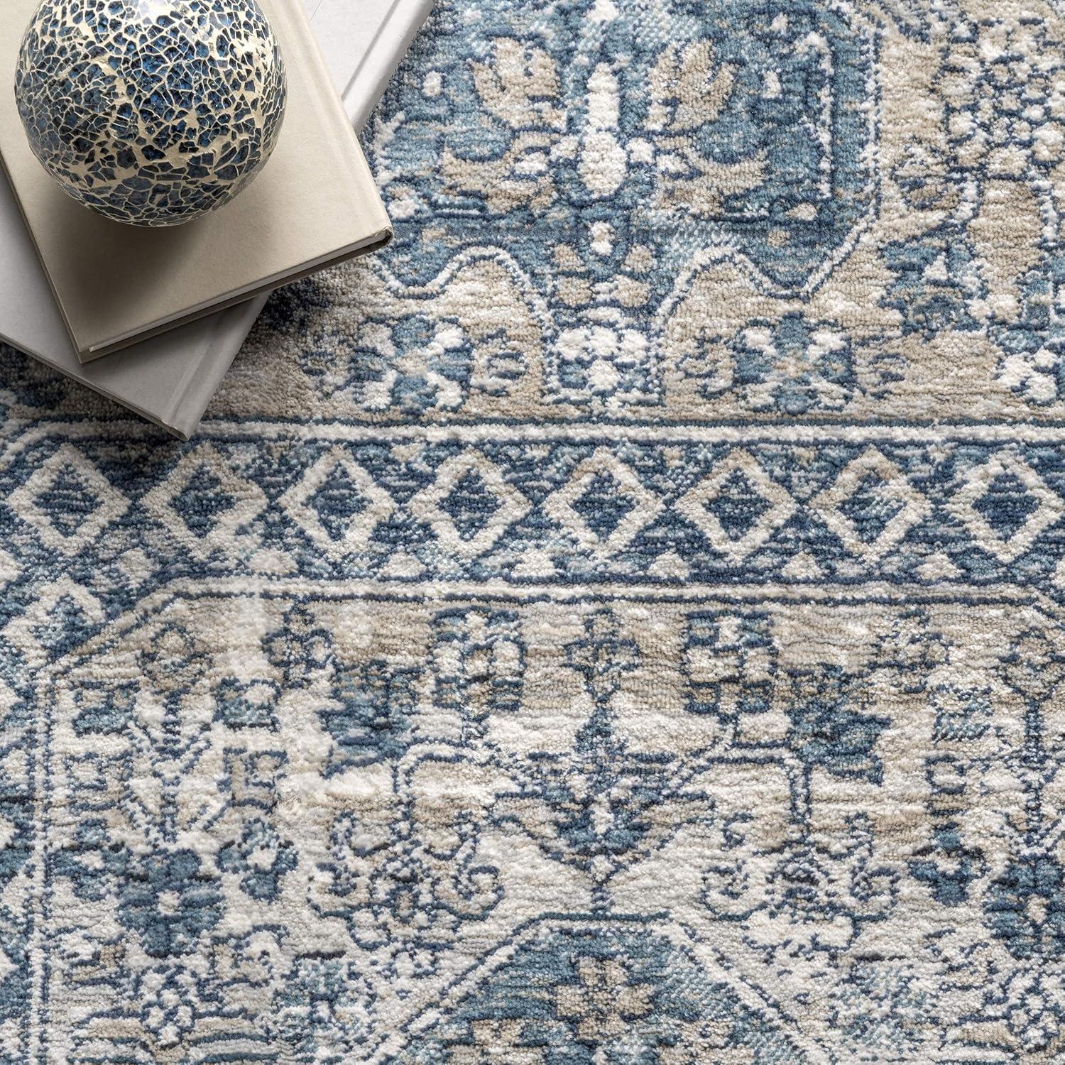 Westlyn Faded Medallion Area Rug - nuLOOM