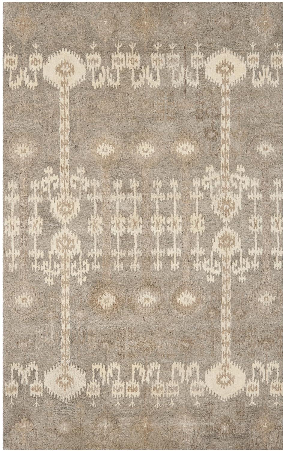 Wyndham WYD722 Hand Tufted Area Rug - Natural/Multi - 5'x8' - Safavieh.