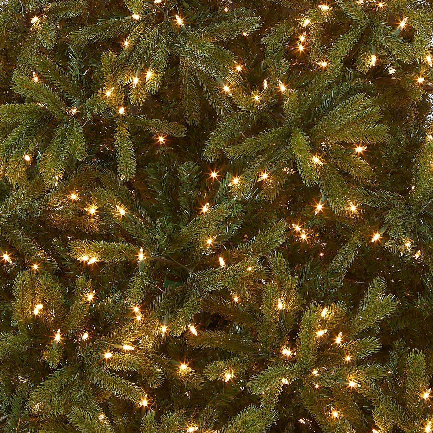 National Tree Company Pre-lit Jersey Frasier Fir Artificial Christmas Tree with Clear Lights