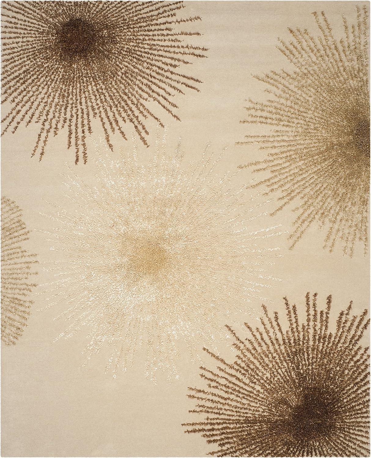 Soho SOH712 Hand Tufted Indoor Area Rug - Beige - 7'6"x9'6" - Safavieh.