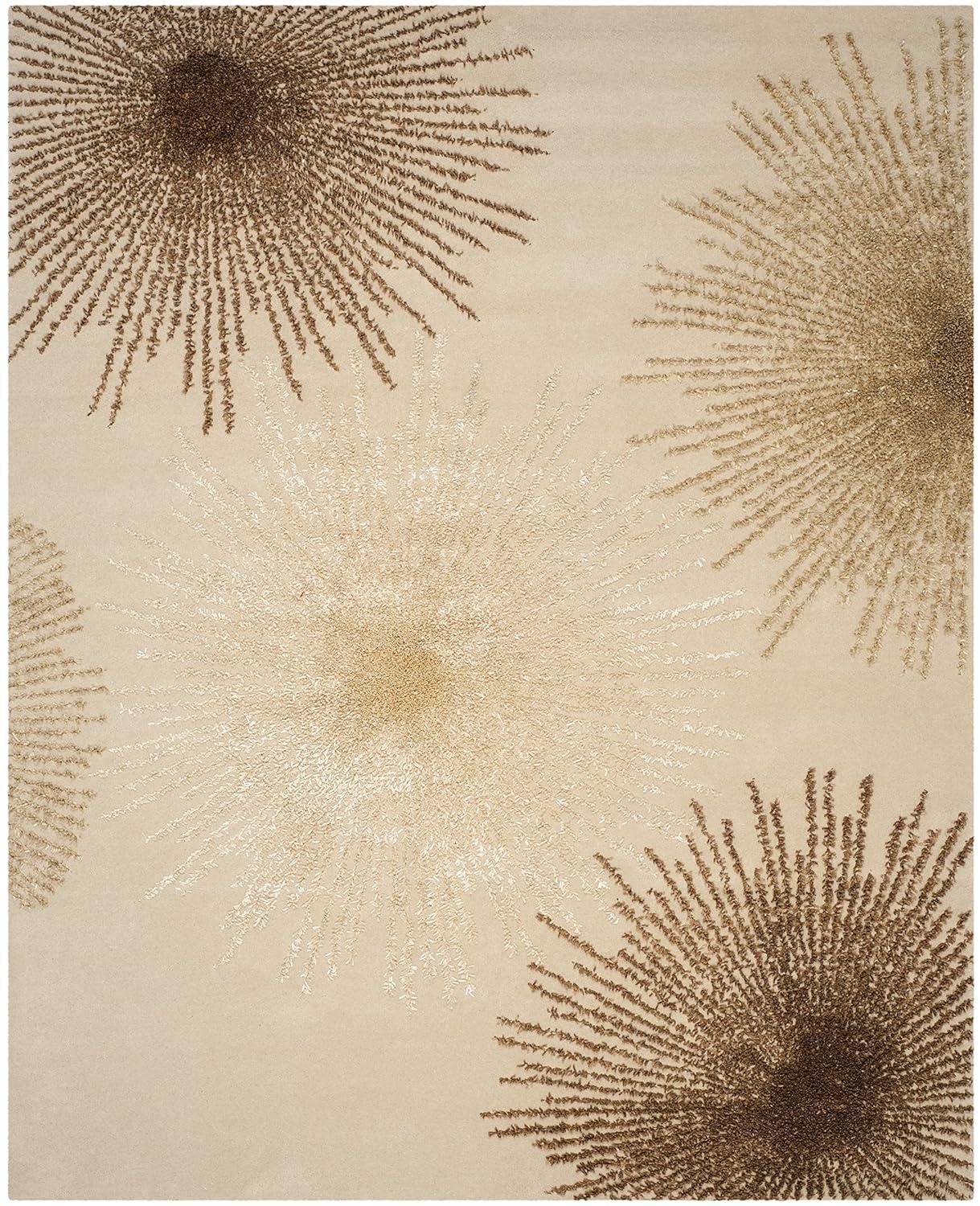 Soho SOH712 Hand Tufted Area Rug - Green/Multi - 7'6"x9'6" - Safavieh.