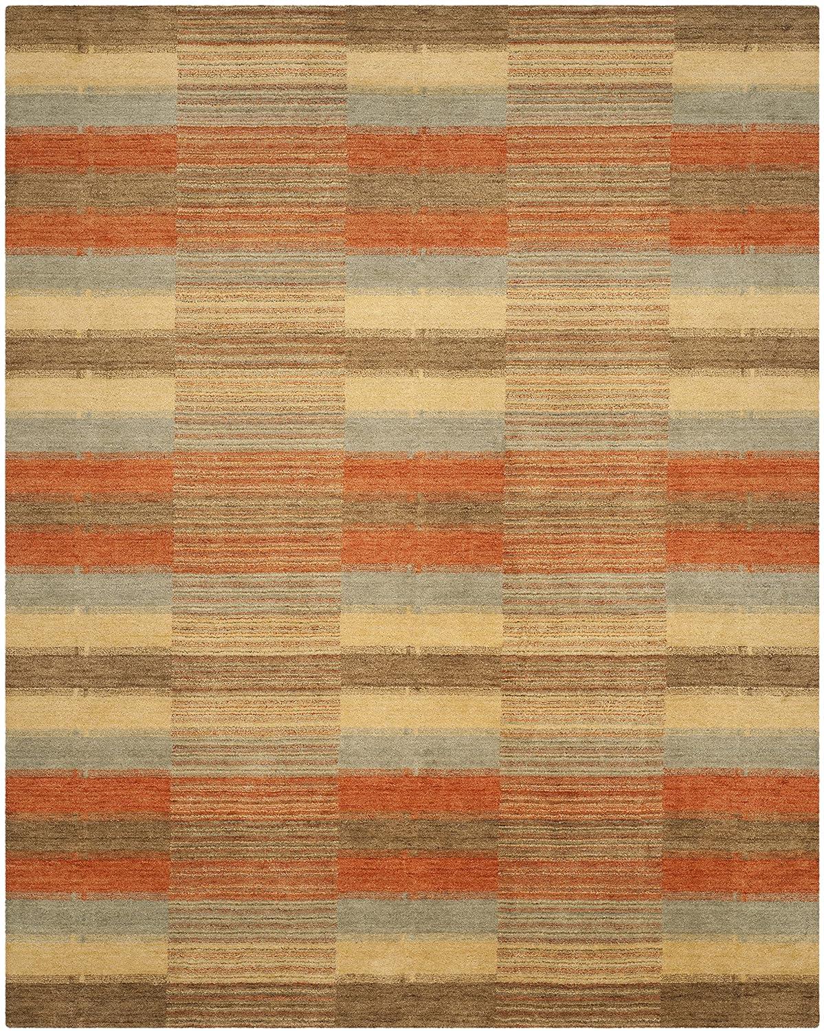 Himalaya HIM473 Handmade Area Rug - 6'x9' - Multi - Safavieh