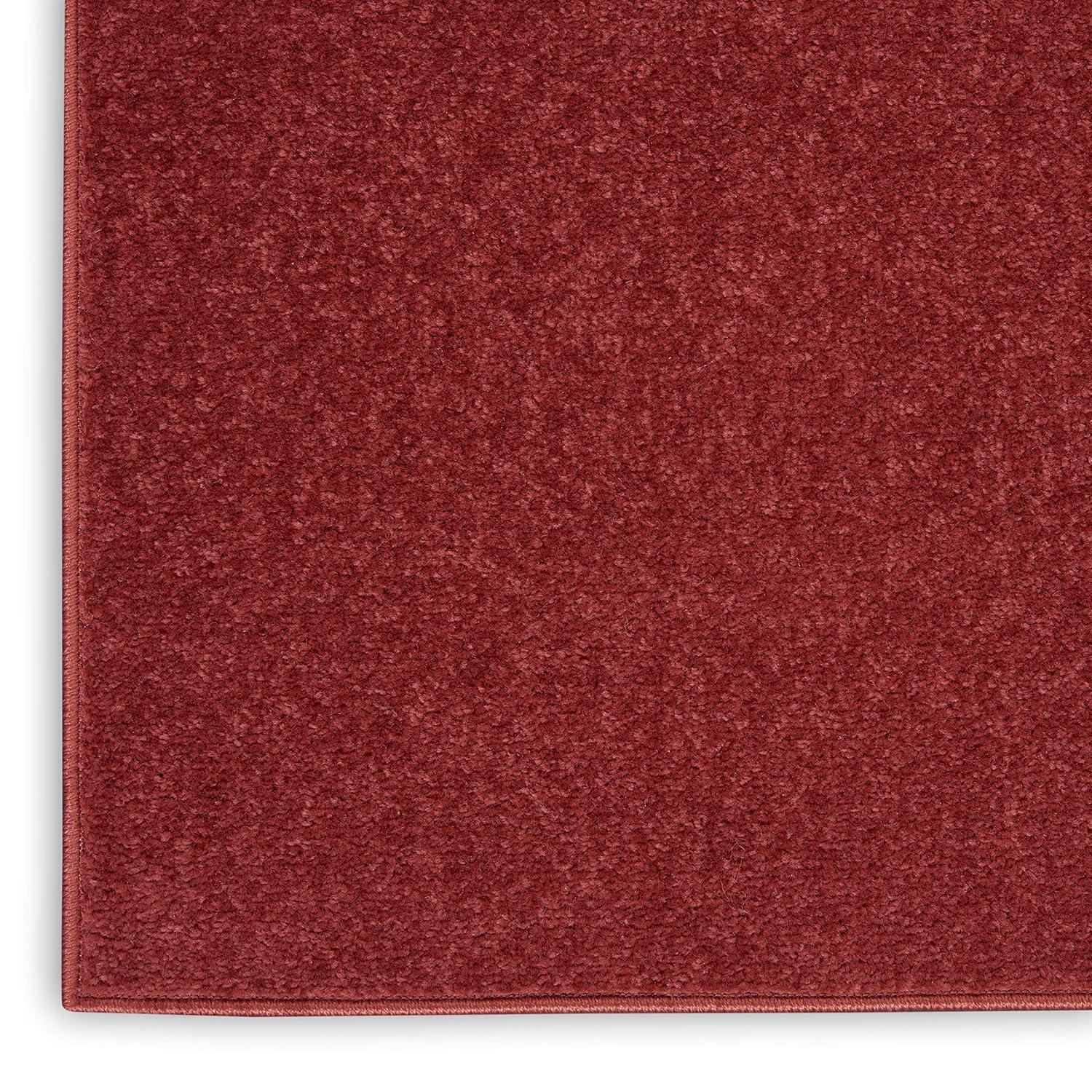 Nourison Essentials 8' x 10' Brick Red Indoor/Outdoor Rug
