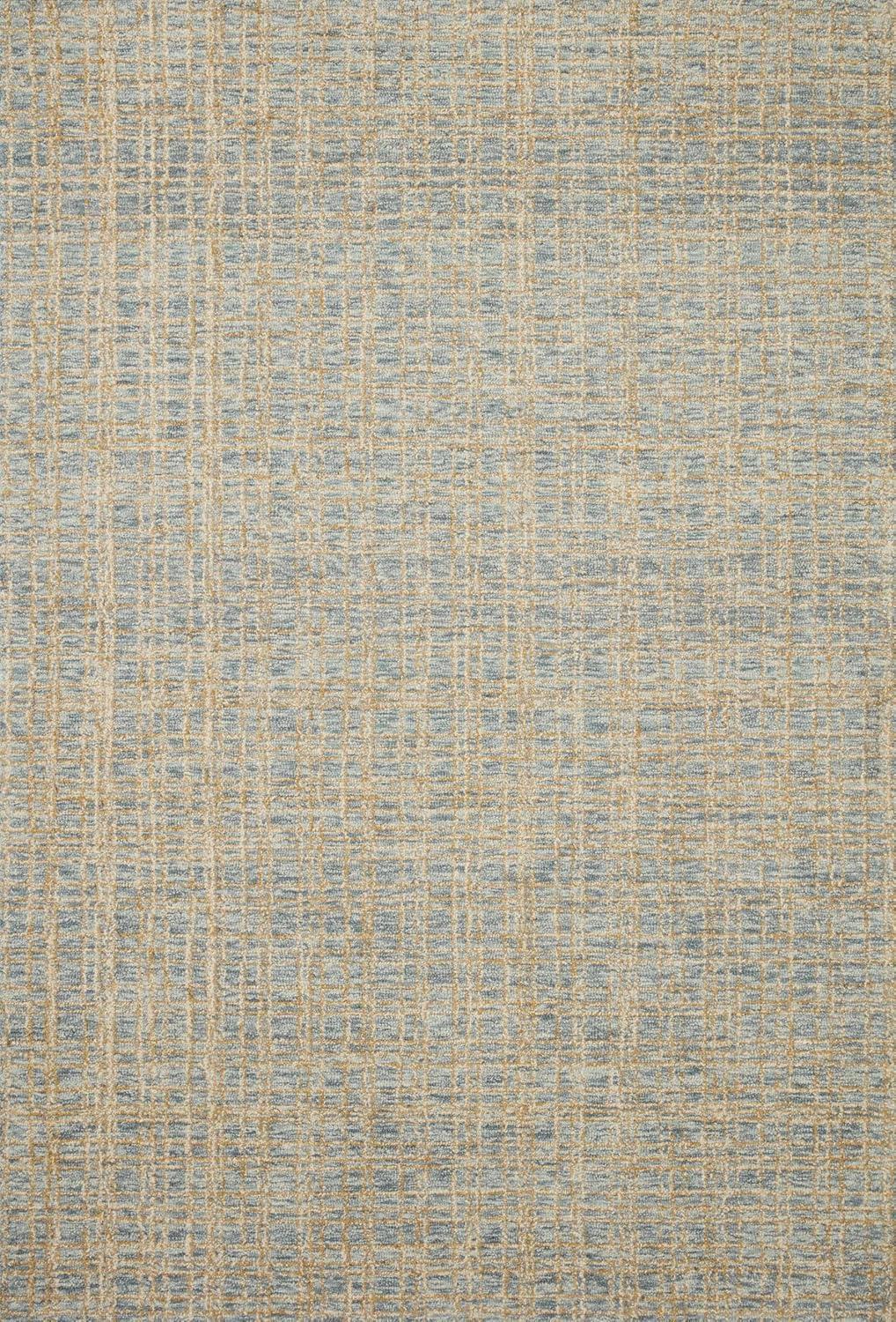 Polly I Hand-Tufted Wool Rug by Chris Loves Julia x Loloi - Blue and Sand / 8'6" x 11'6"