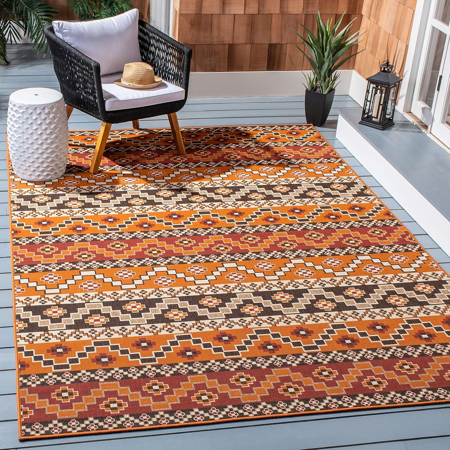 Veranda VER095 Power Loomed Indoor/Outdoor Area Rug  - Safavieh