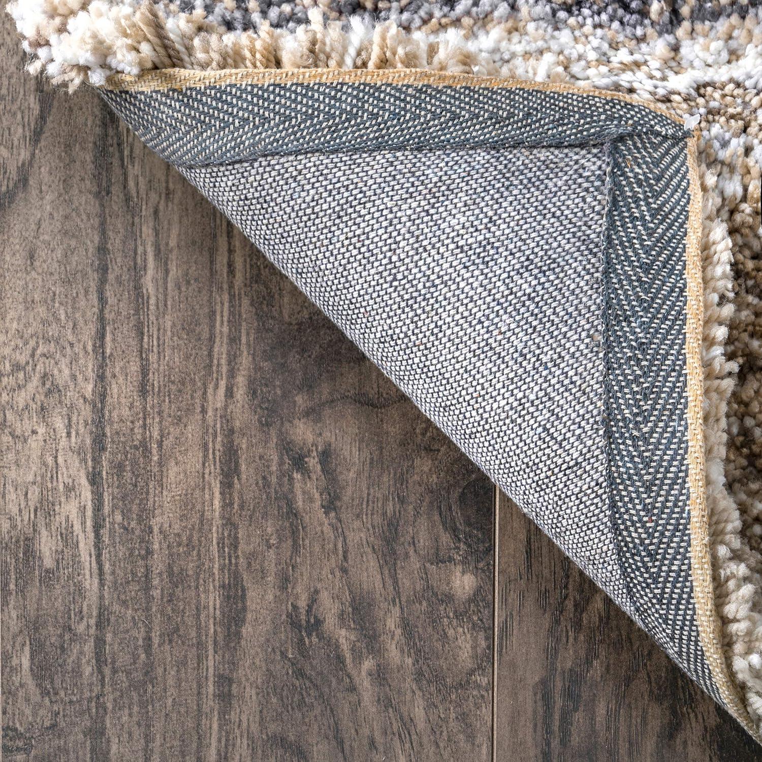 8'x10' Drey Ombre Shag Area Rug Denim - nuLOOM
