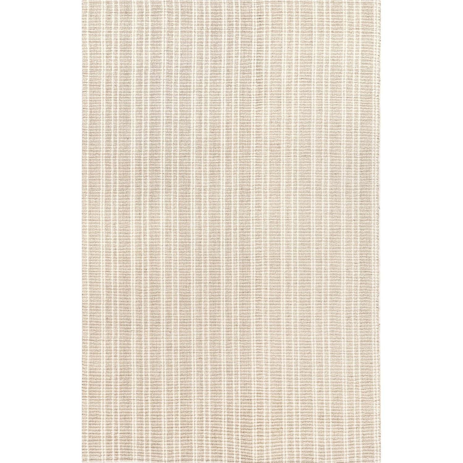 Nuloom Jolinn Striped 5x8 Wool Jute Indoor Area Rug for Dining Room Rug Neutral Rug Living Room Rug Kitchen, Natural/Ivory