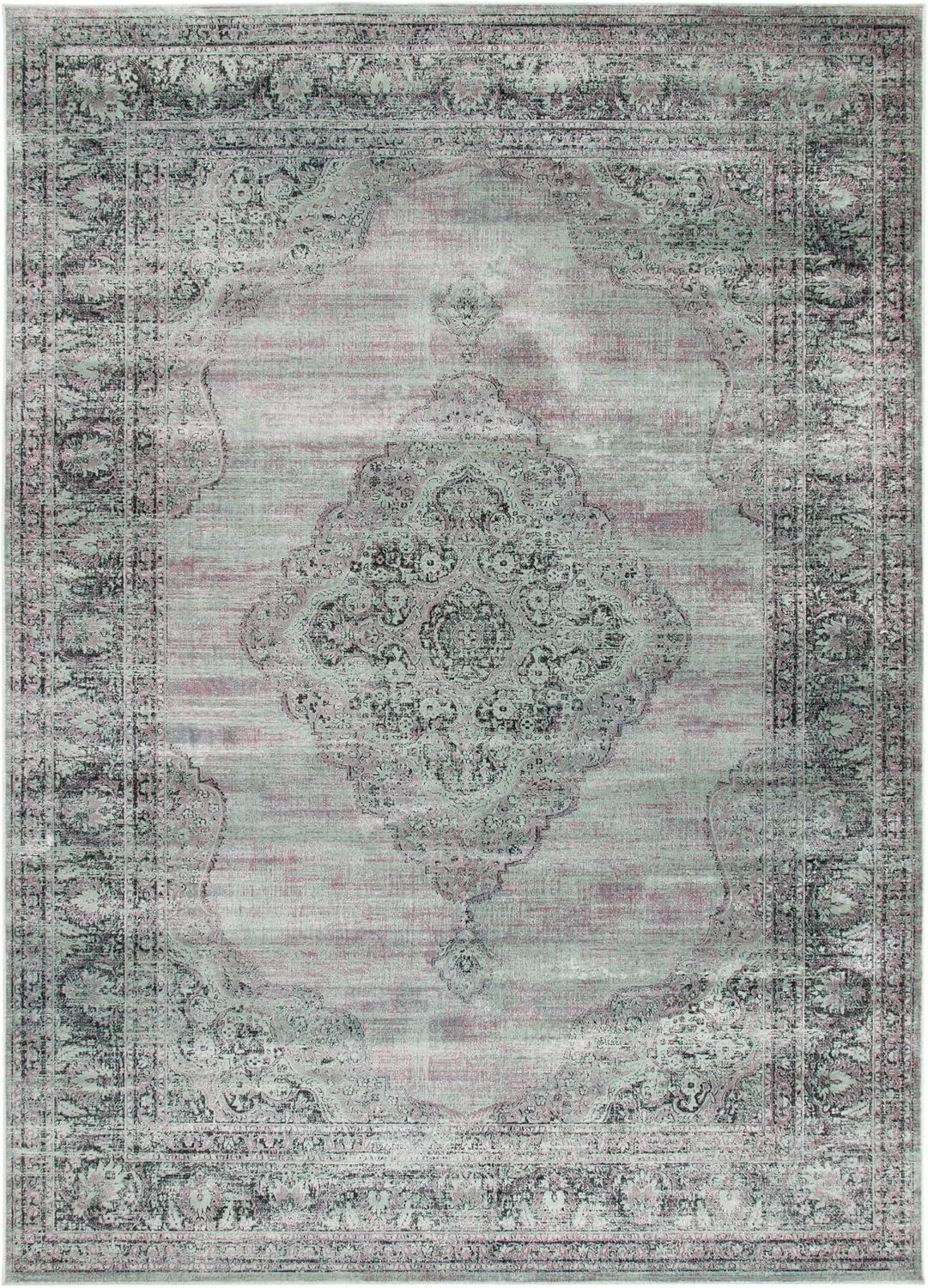 Vintage VTG112 Power Loomed Indoor Area Rug - Taupe - 6'7"x9'2" - Safavieh.