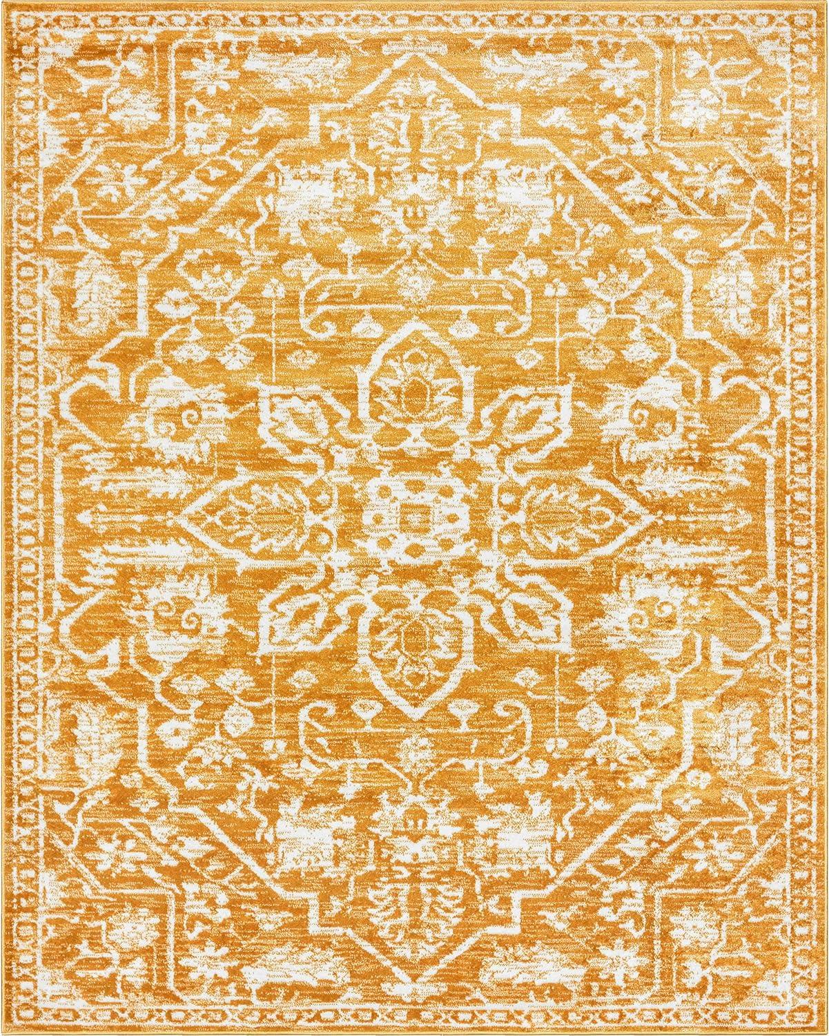 Dazzle Disa Vintage Distressed Oriental Medallion Grey 2 ft. 7 in. x 9 ft. 10 in. Runner Area Rug