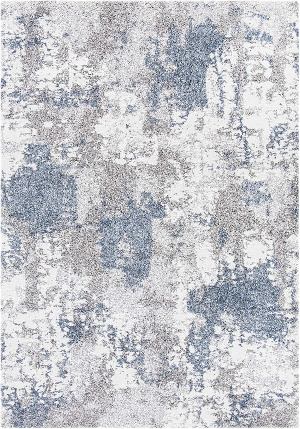 Century 300 CTY339 Power Loomed Indoor Accent Rug - Grey/Blue - 2'7"x5' - Safavieh