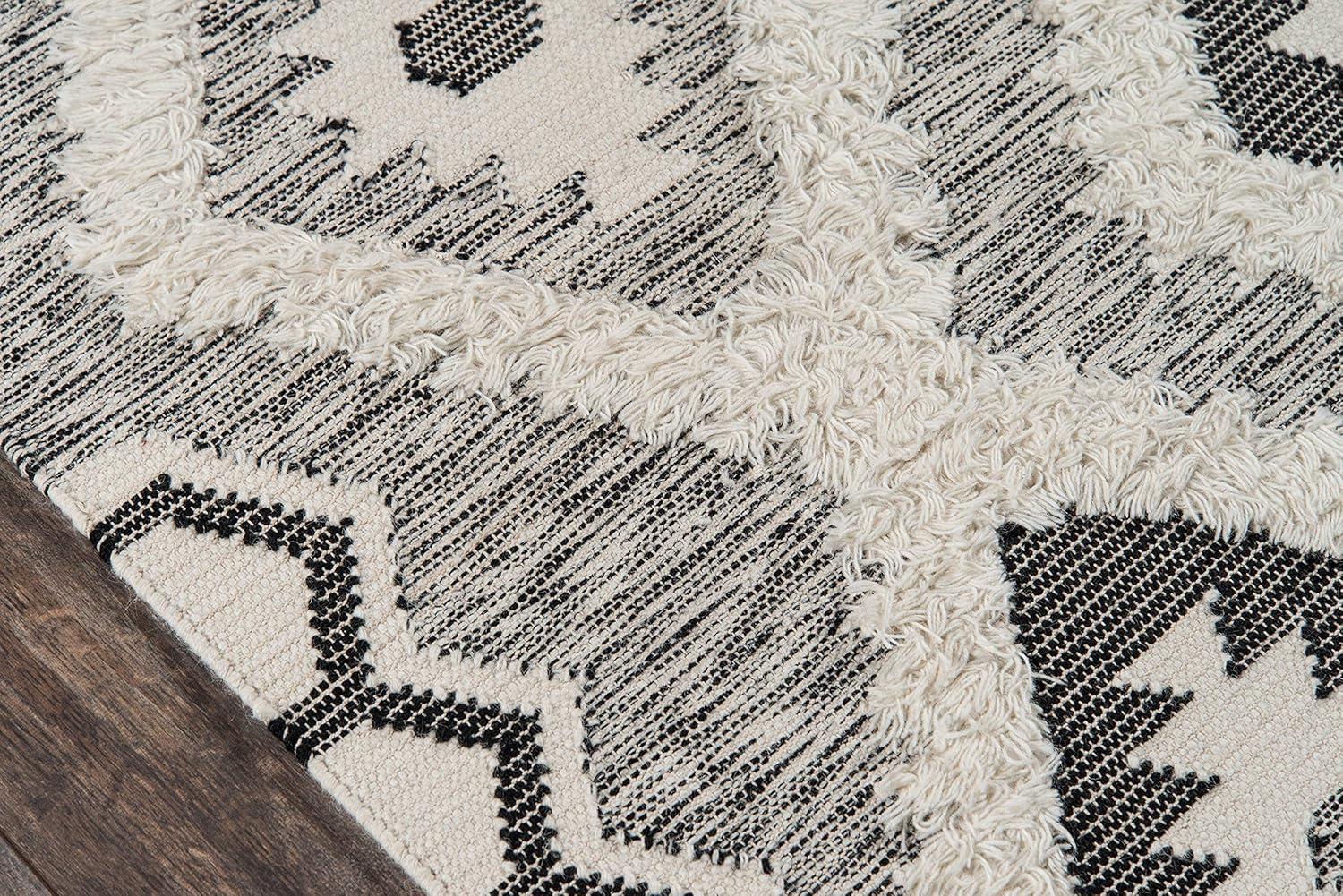 Momeni Indio Sierra Geometric Contemporary Area Rugs, Gray