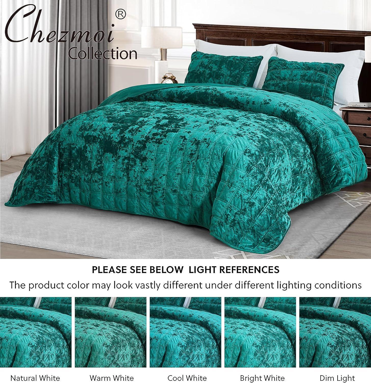 Velvet Quilt Set