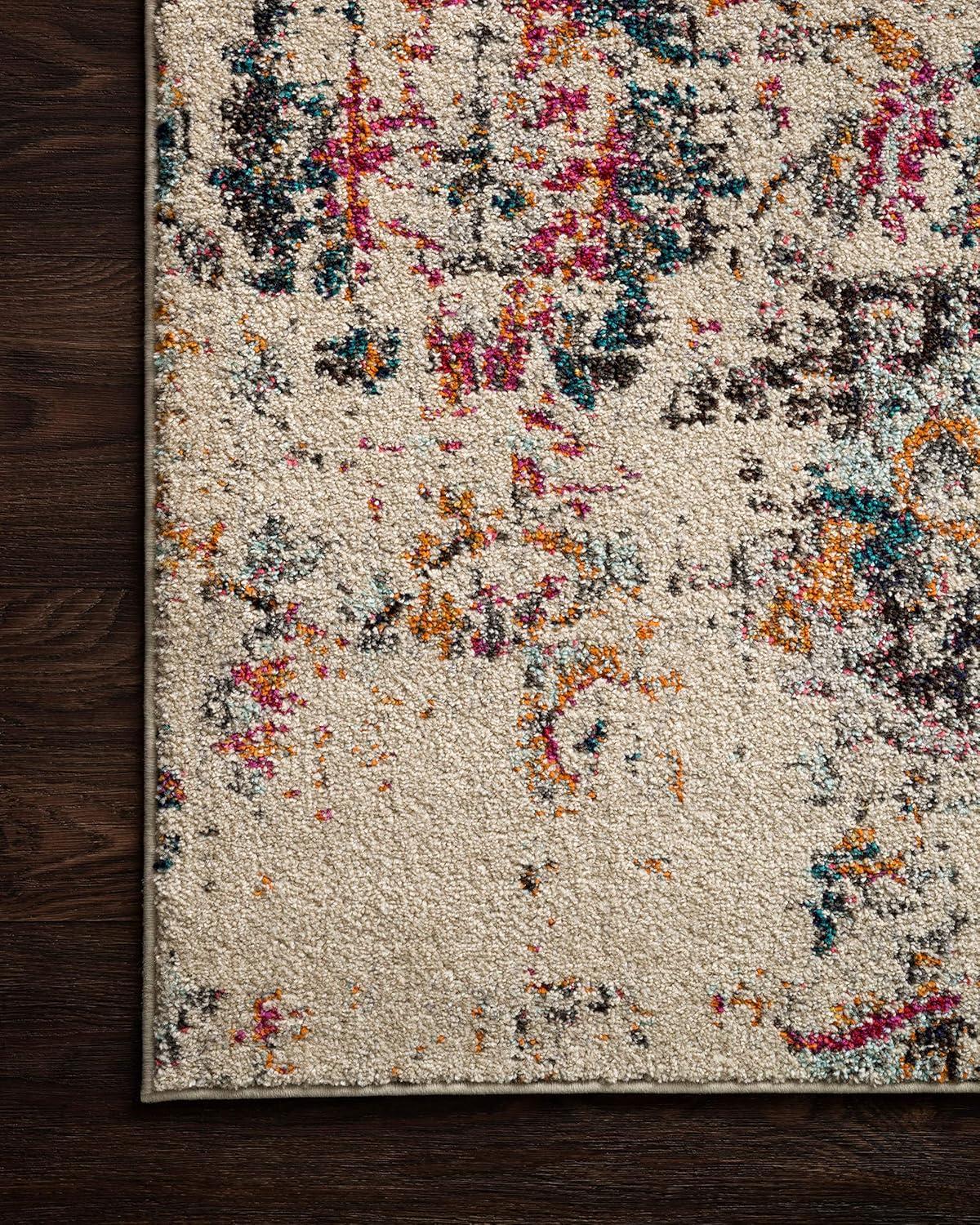 Loloi II Nadia Abstract Ivory / Multi Area Rug