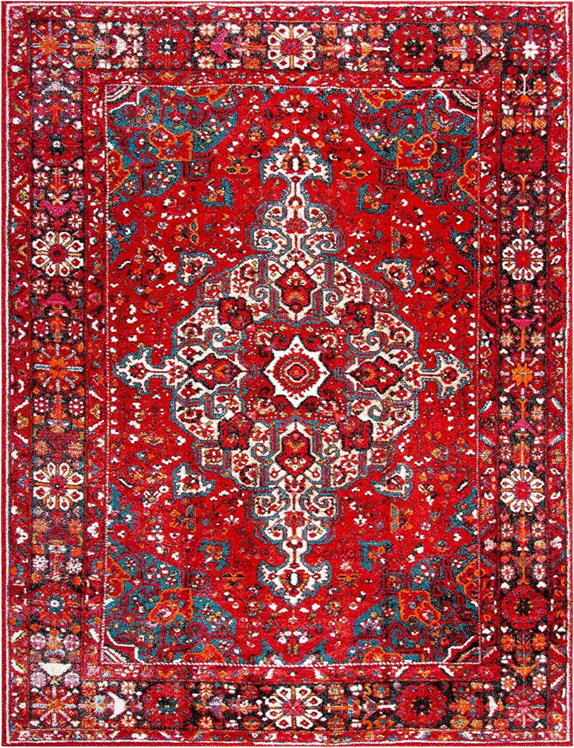 Vintage Hamadan VTH222 Power Loomed Area Rug  - Safavieh