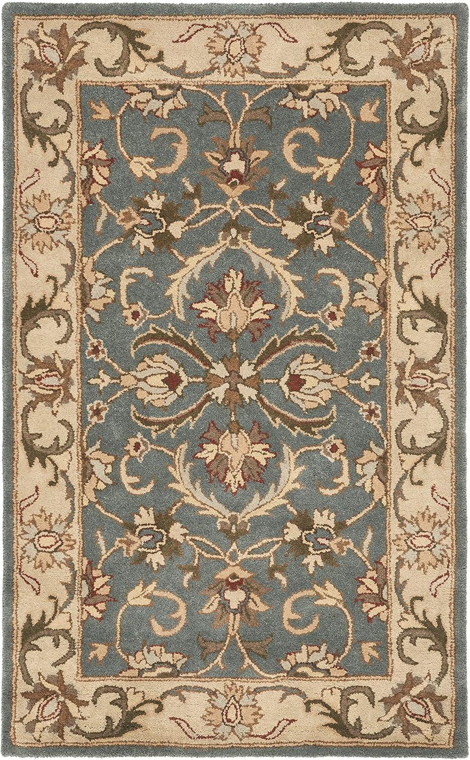Heritage HG811 Hand Tufted Runner Rug - Green/Gold - 2'3"x8' - Safavieh.