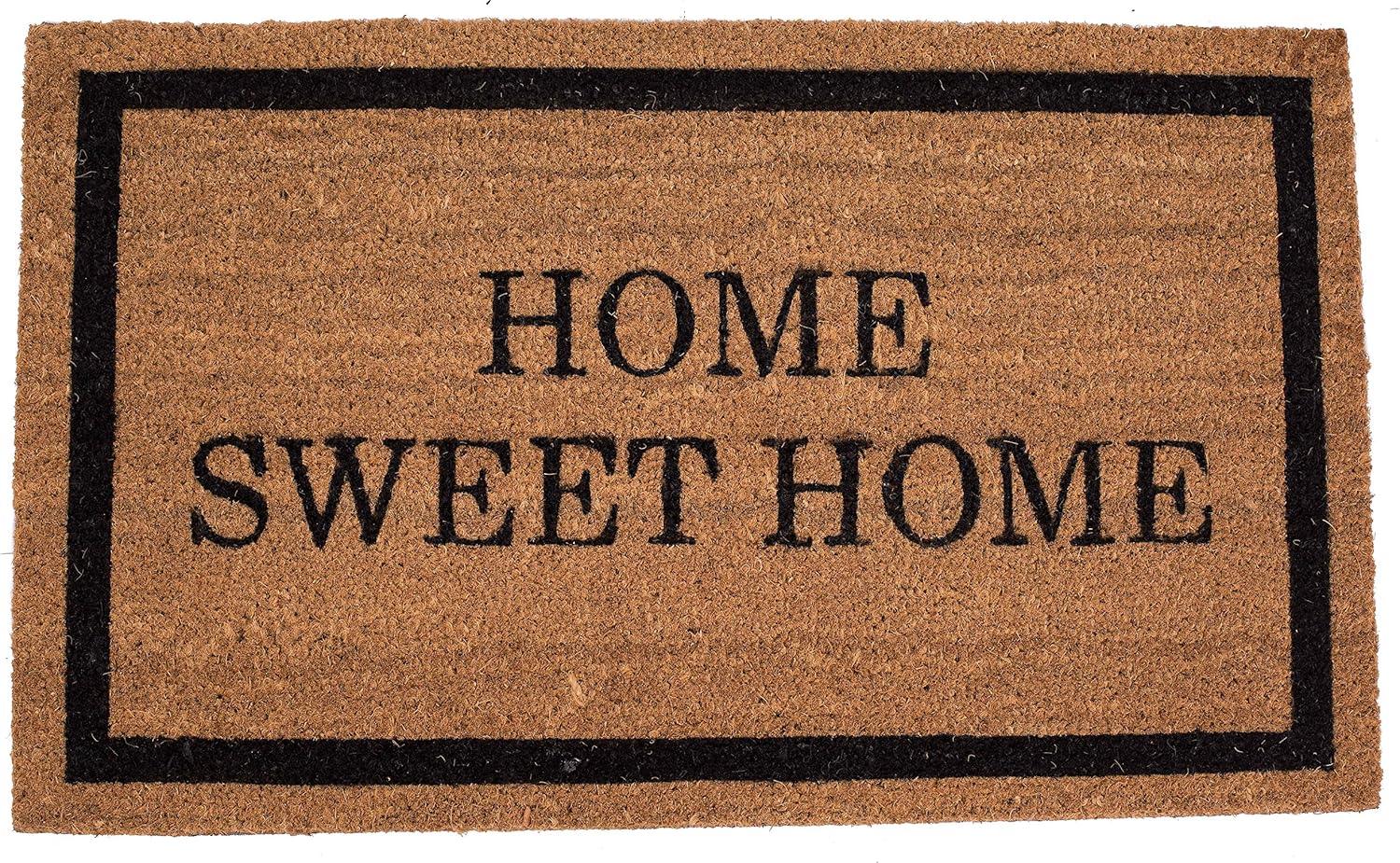 BirdRock Home Home Sweet Home Coir Doormat - 18 x 30"