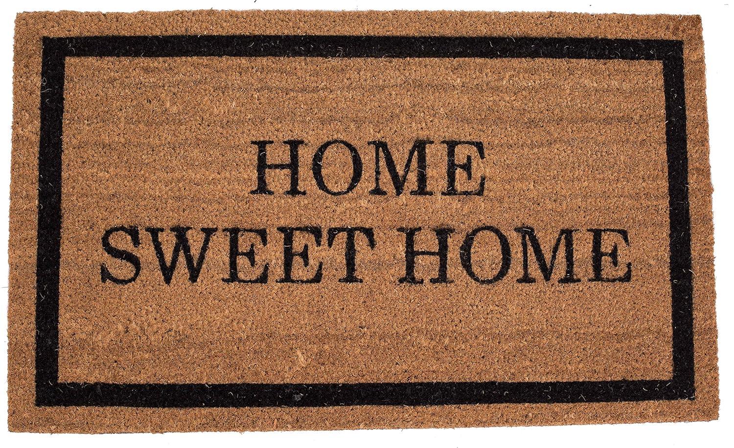 BirdRock Home Home Sweet Home Coir Doormat - 18 x 30"