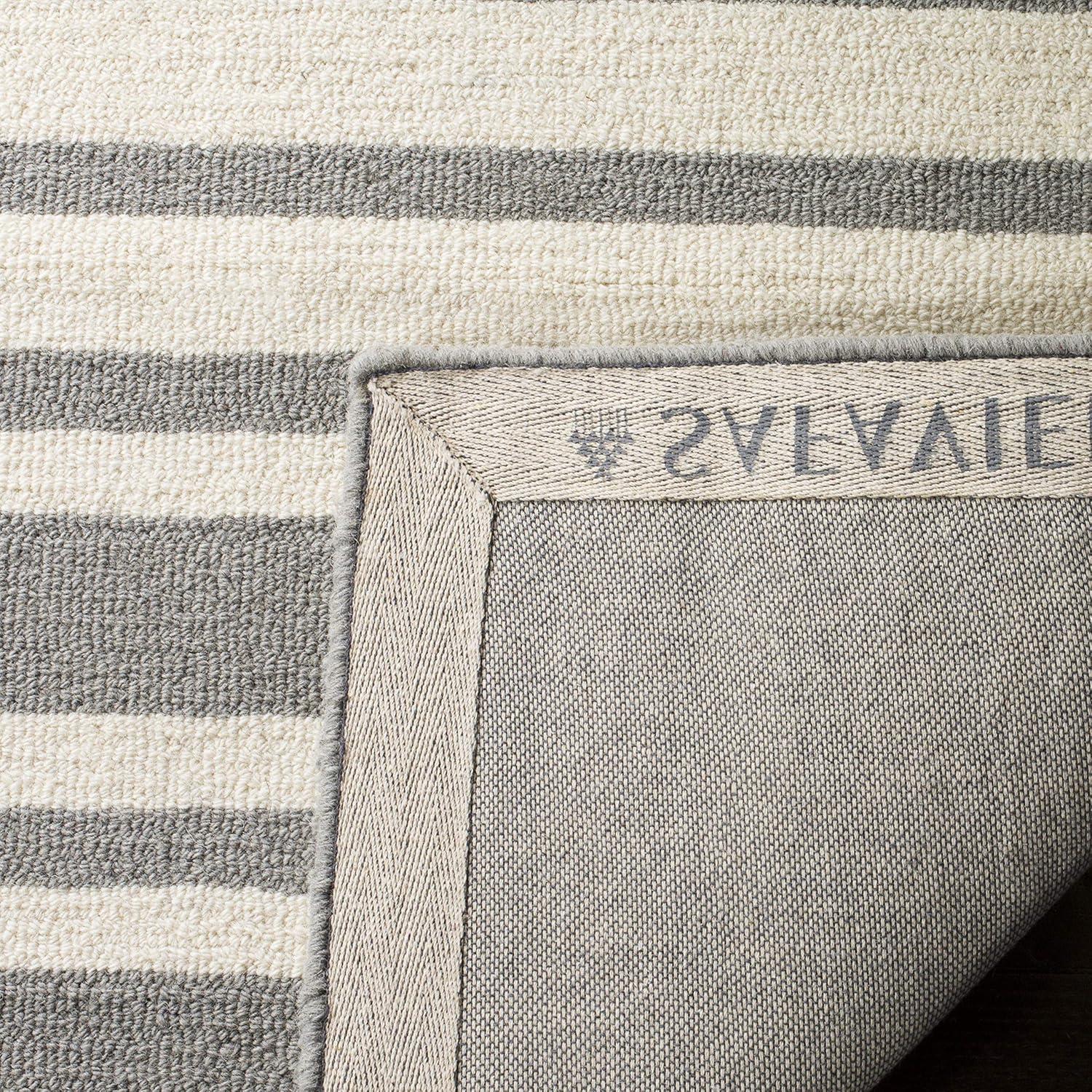 Safavieh Kids Barcode SFK917 Hand Tufted Indoor Runner Rug - Grey/Multi - 2'6"x8' - Safavieh